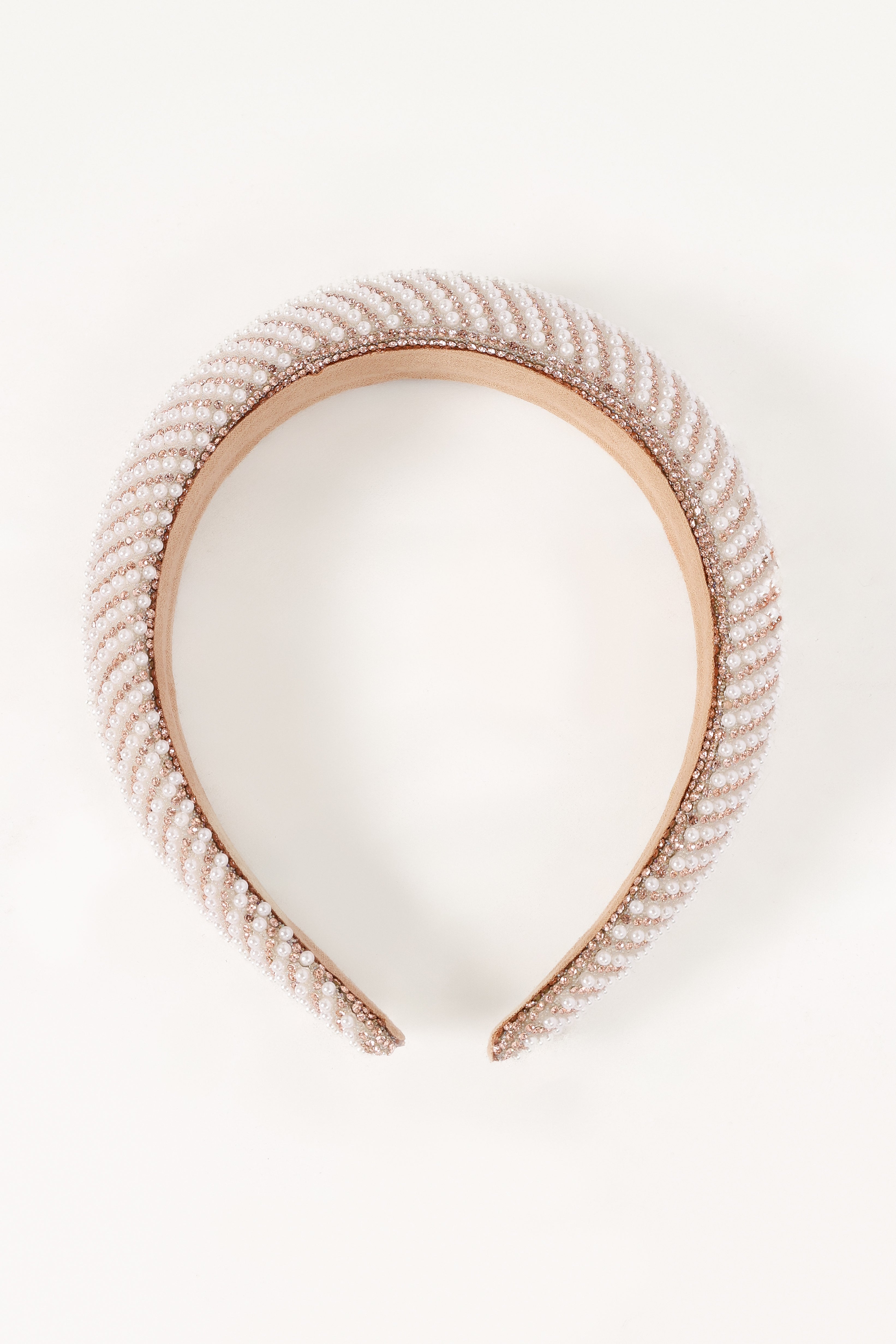 Carey Headband - Pearl