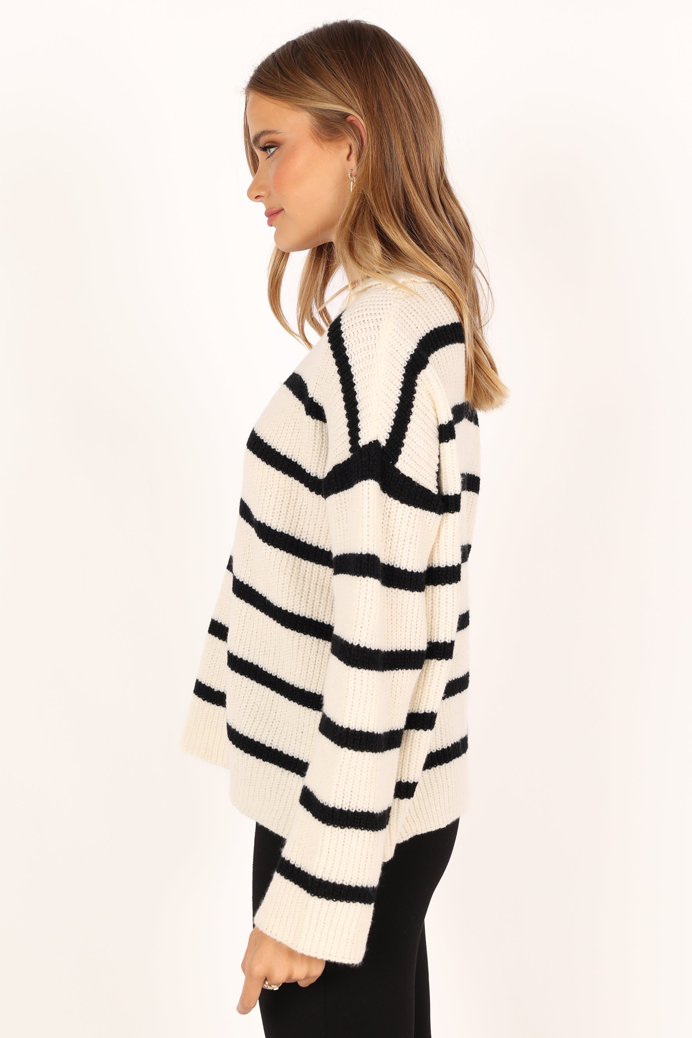 Hazel Knit Sweater - Cream