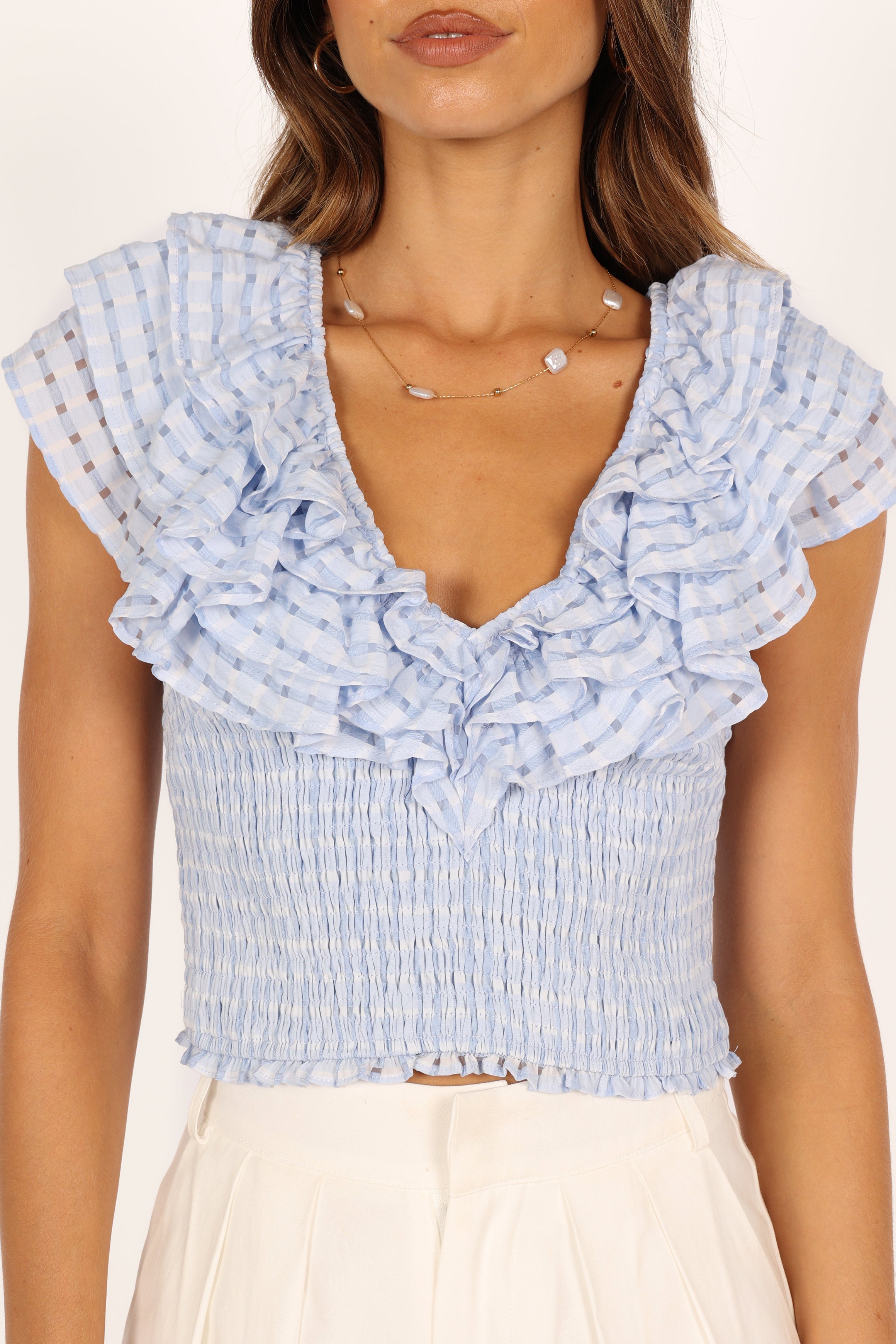 Scottie Top - Blue