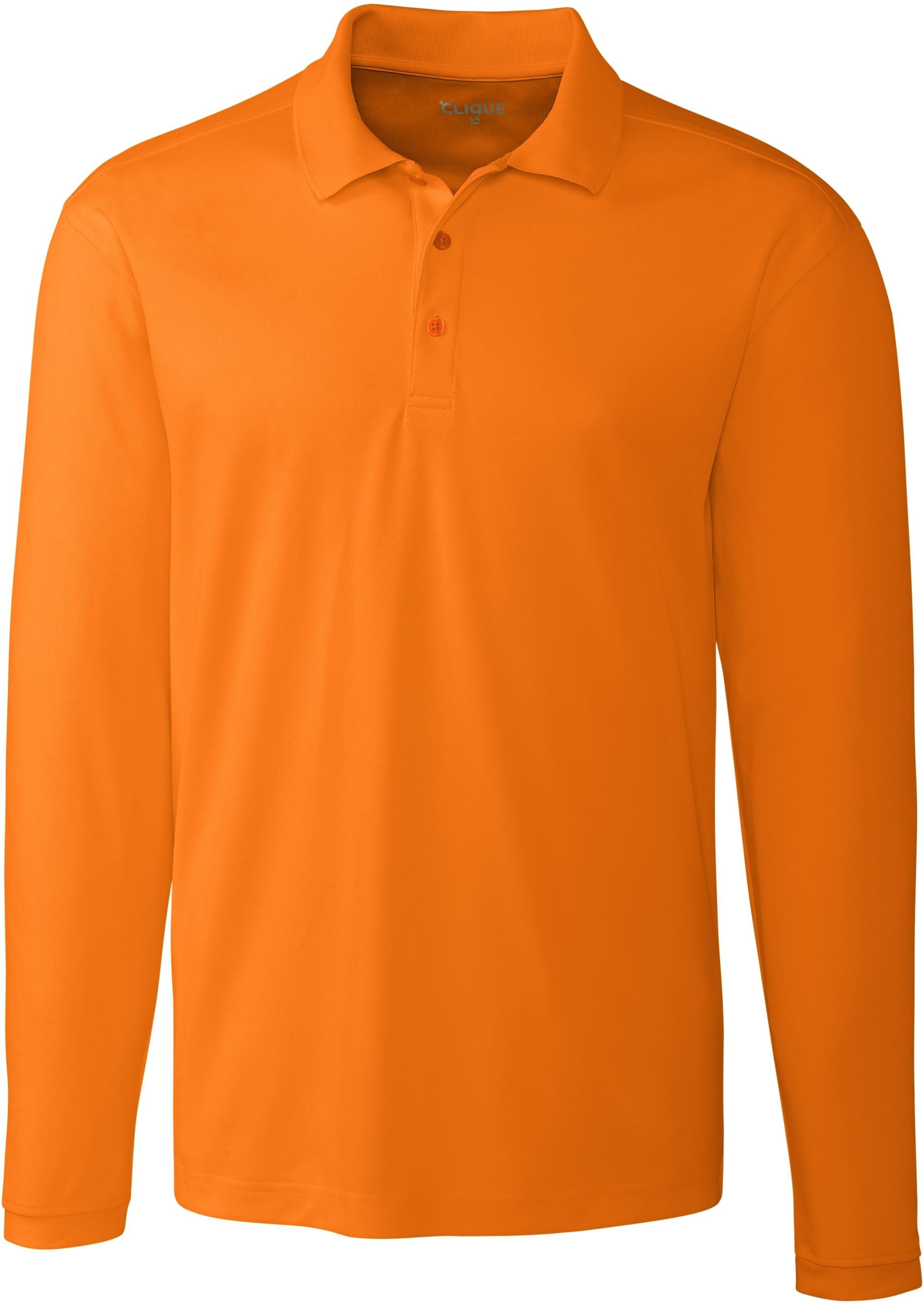 OUTLET-Clique Long Sleeve Spin Polo