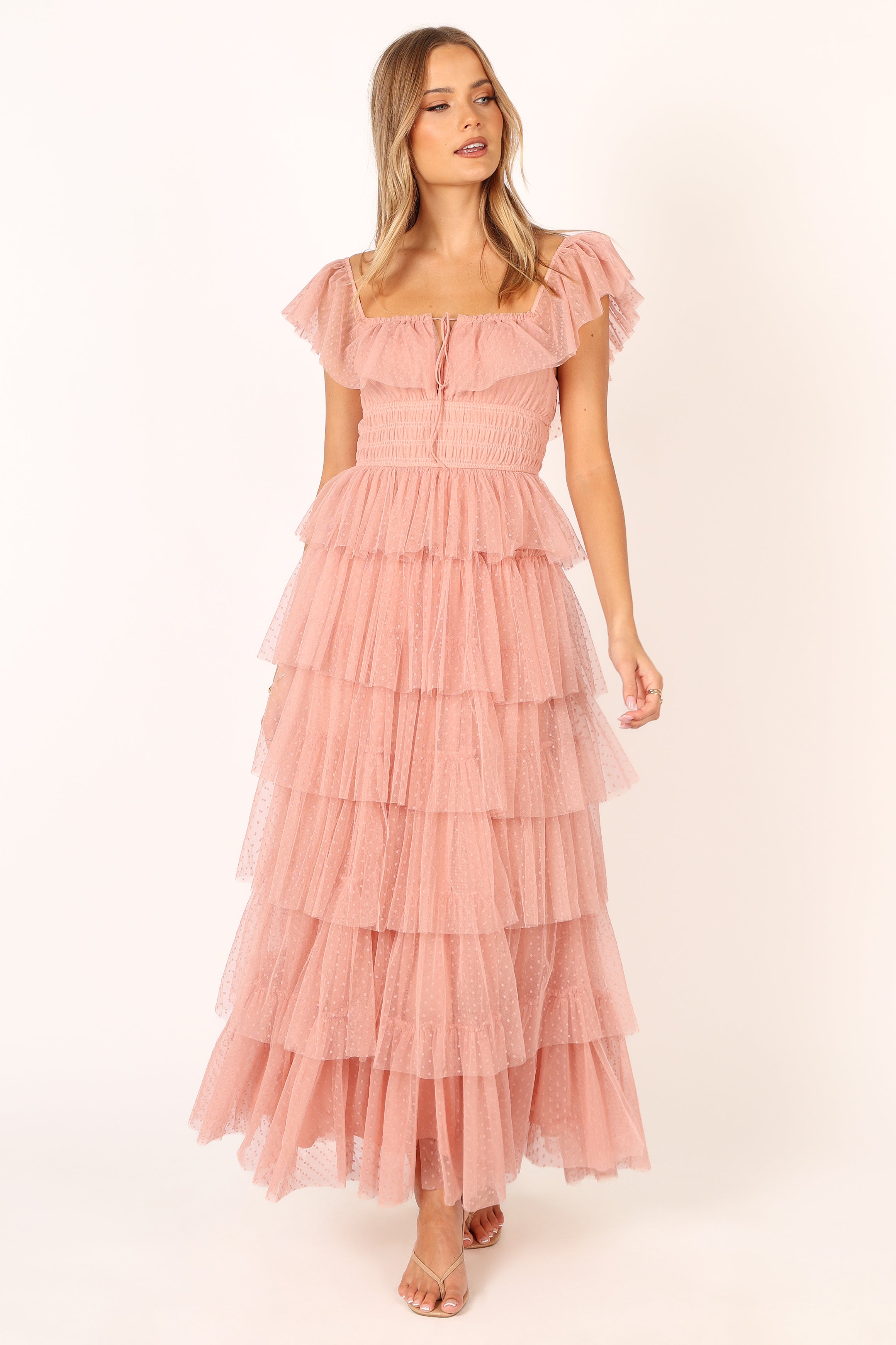 Belle Maxi Dress - Blush