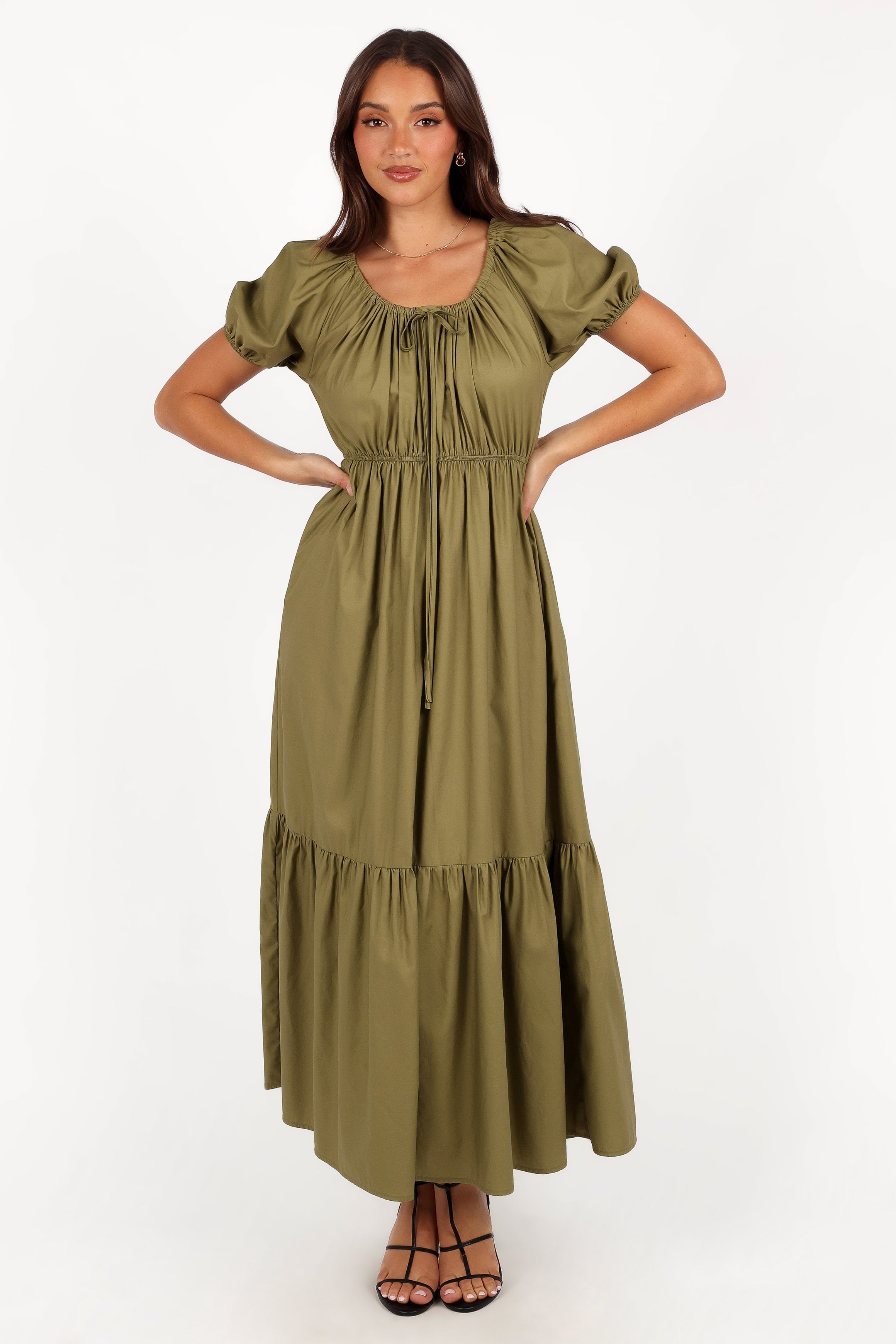 Juliana Maxi Dress - Olive