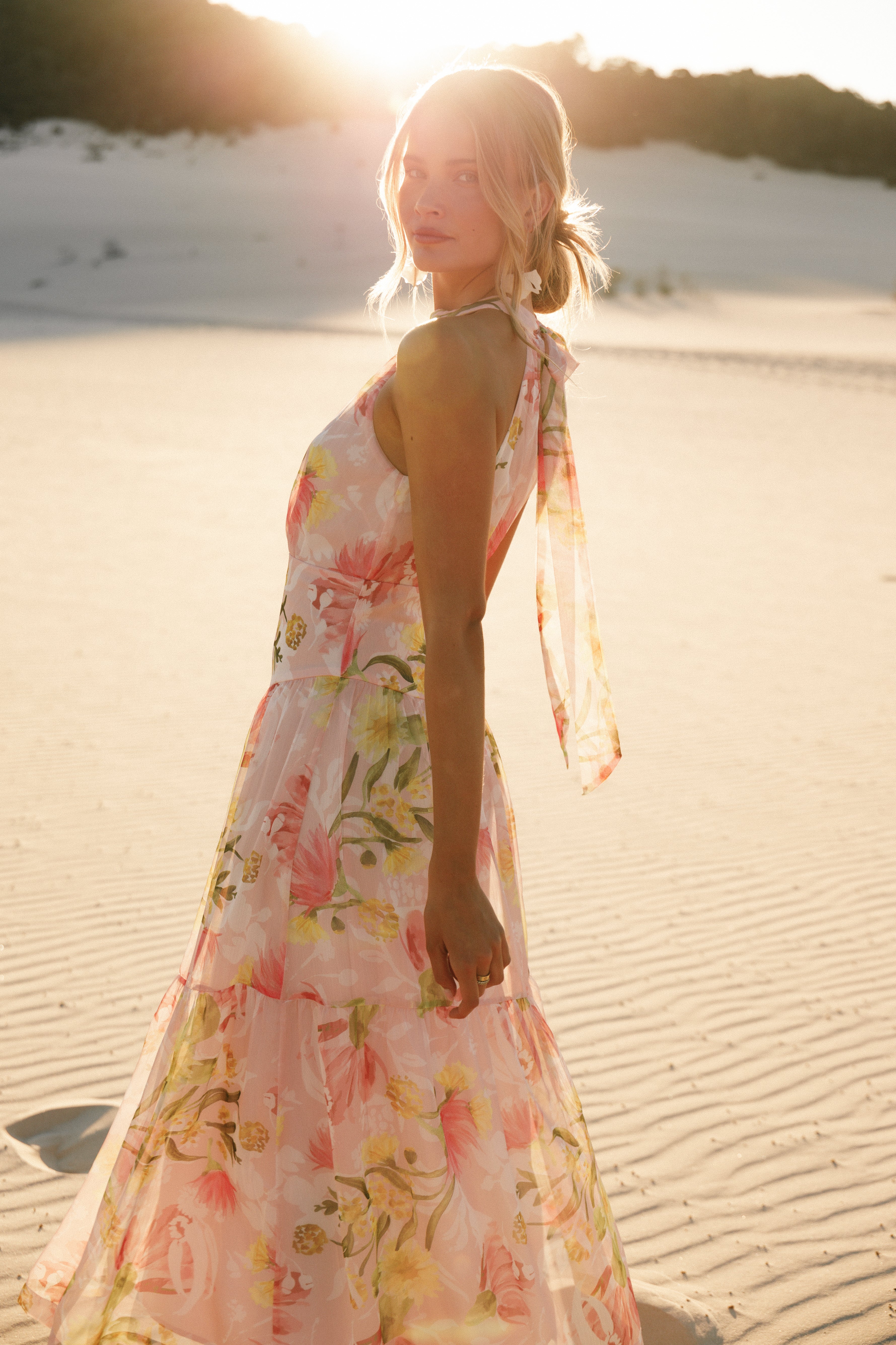 Eden Maxi Dress - Acacia Blossom