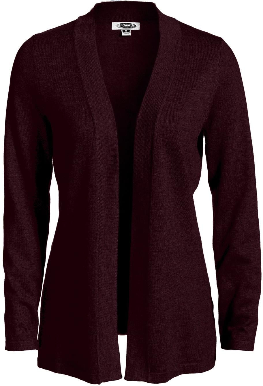 OUTELT-Edwards Ladies Open Cardigan Sweater