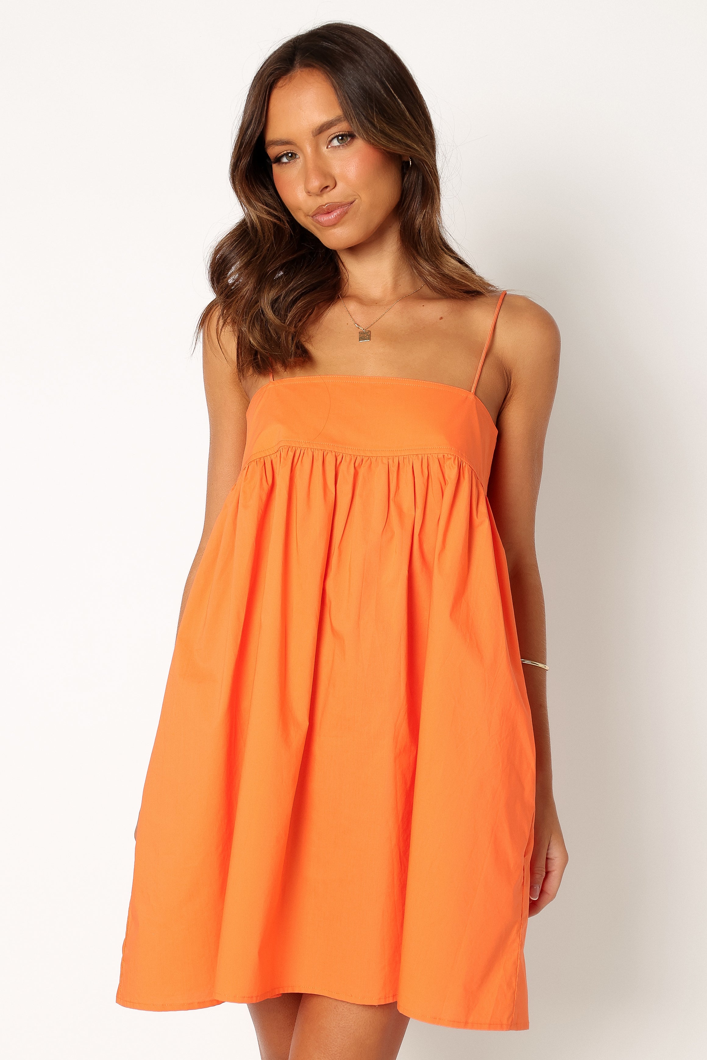 Serina Mini Dress - Orange