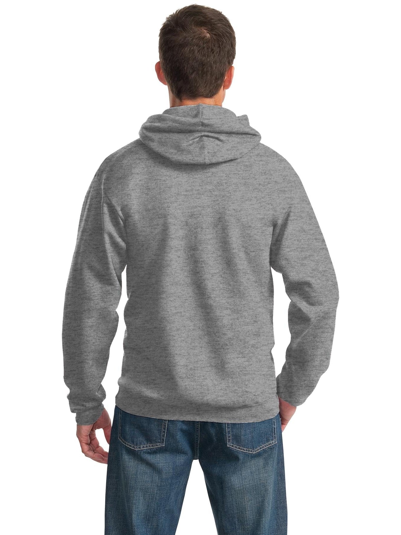 OUTLET-Port & Company Essential Fleece Pullover Hooded Sweatshirt