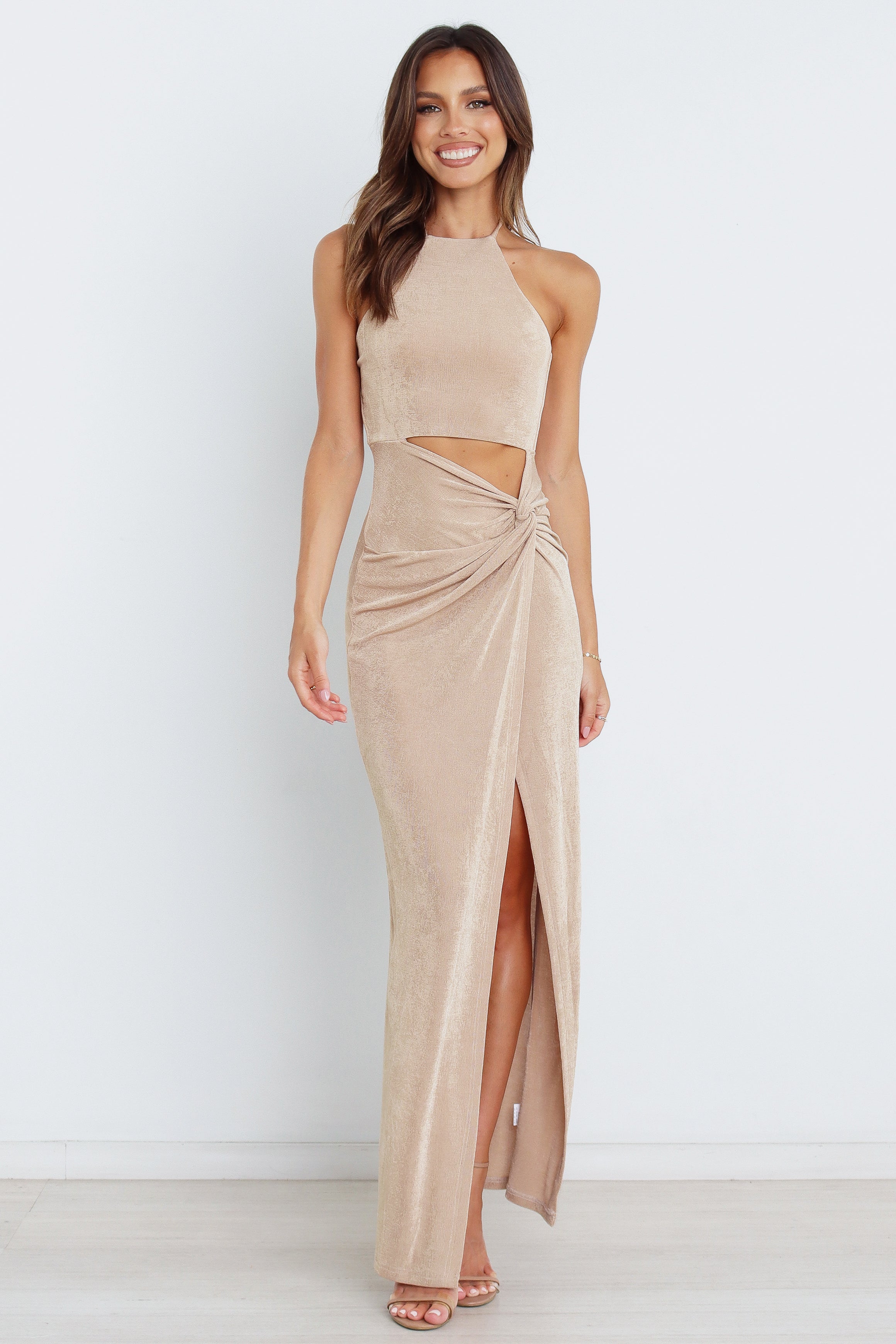 Scarlette Dress - Gold