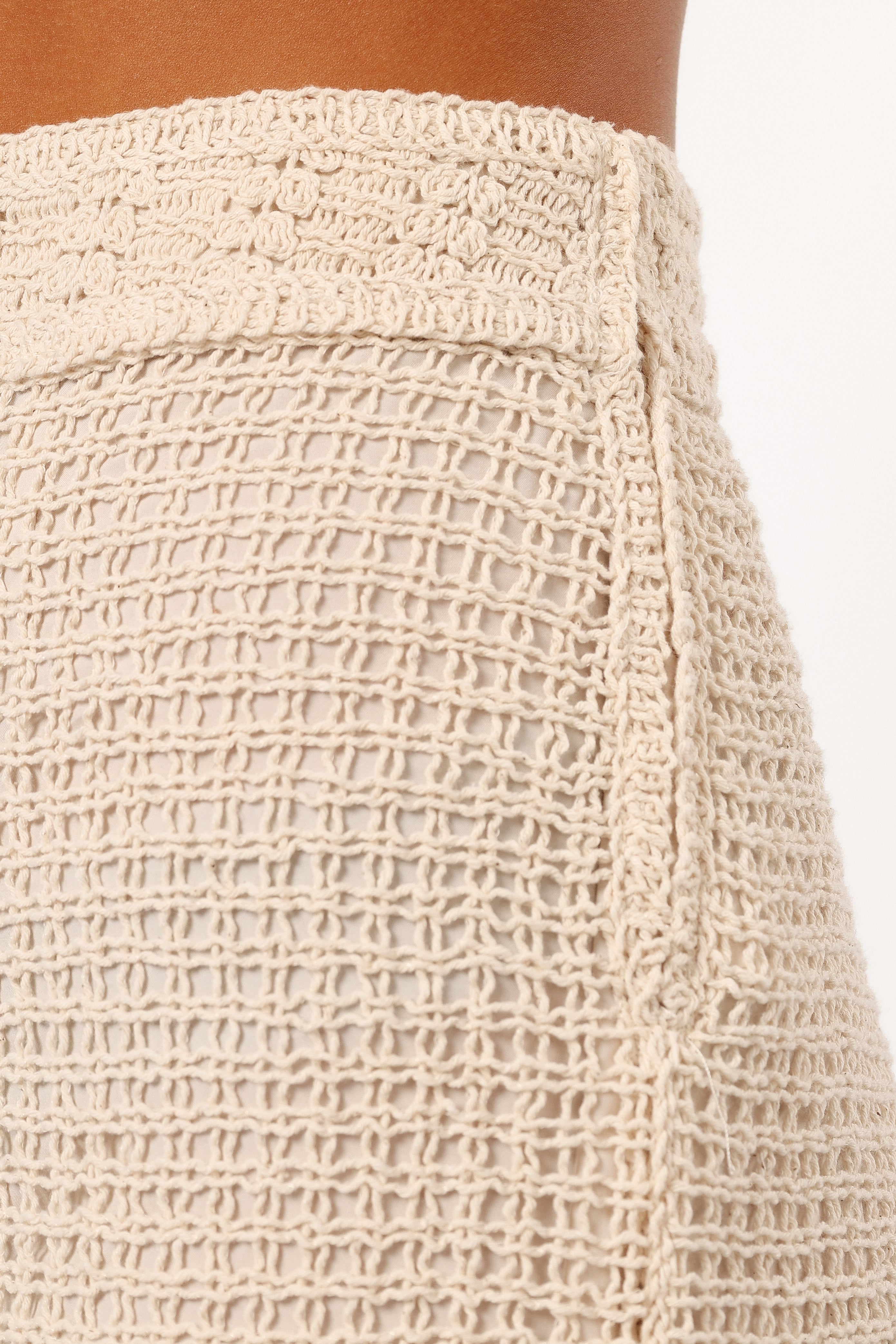 Harlowe Knit Shorts - Natural