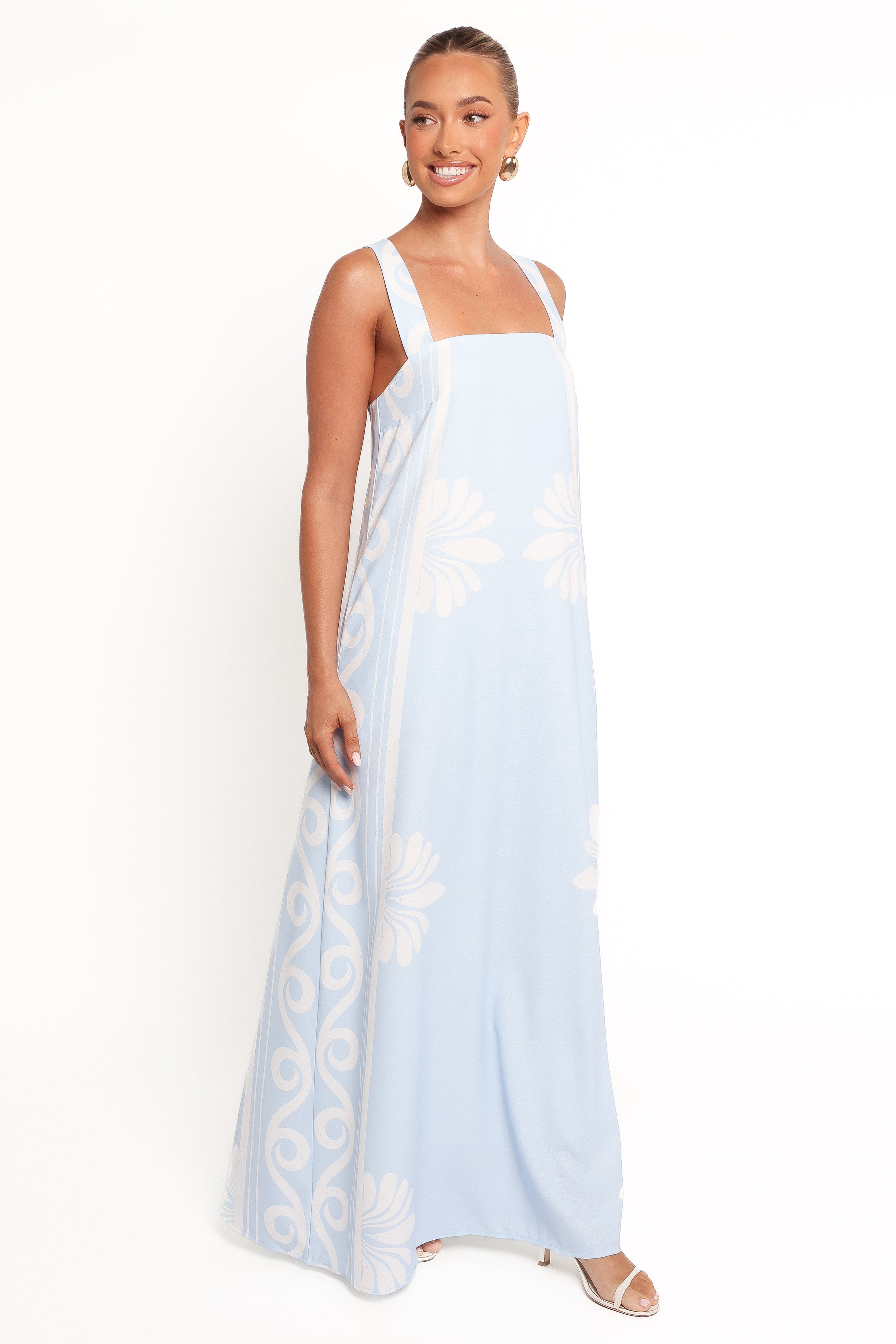 Valeria Maxi Dress - Blue