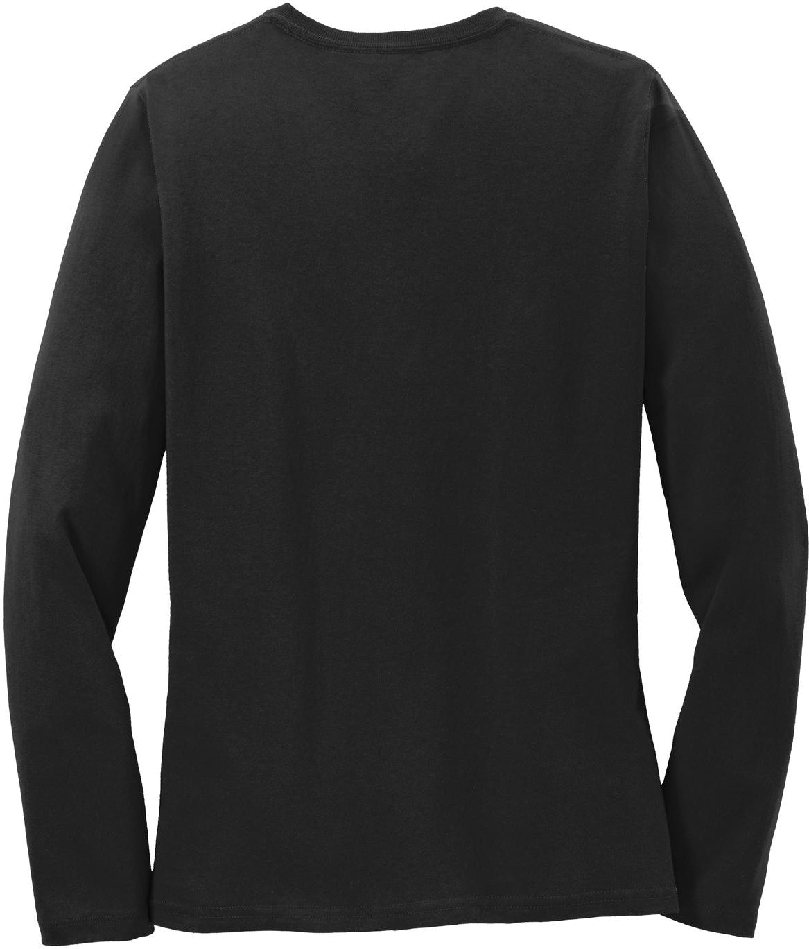 OUTLET-Port & Company Ladies Long Sleeve Cotton T-Shirt