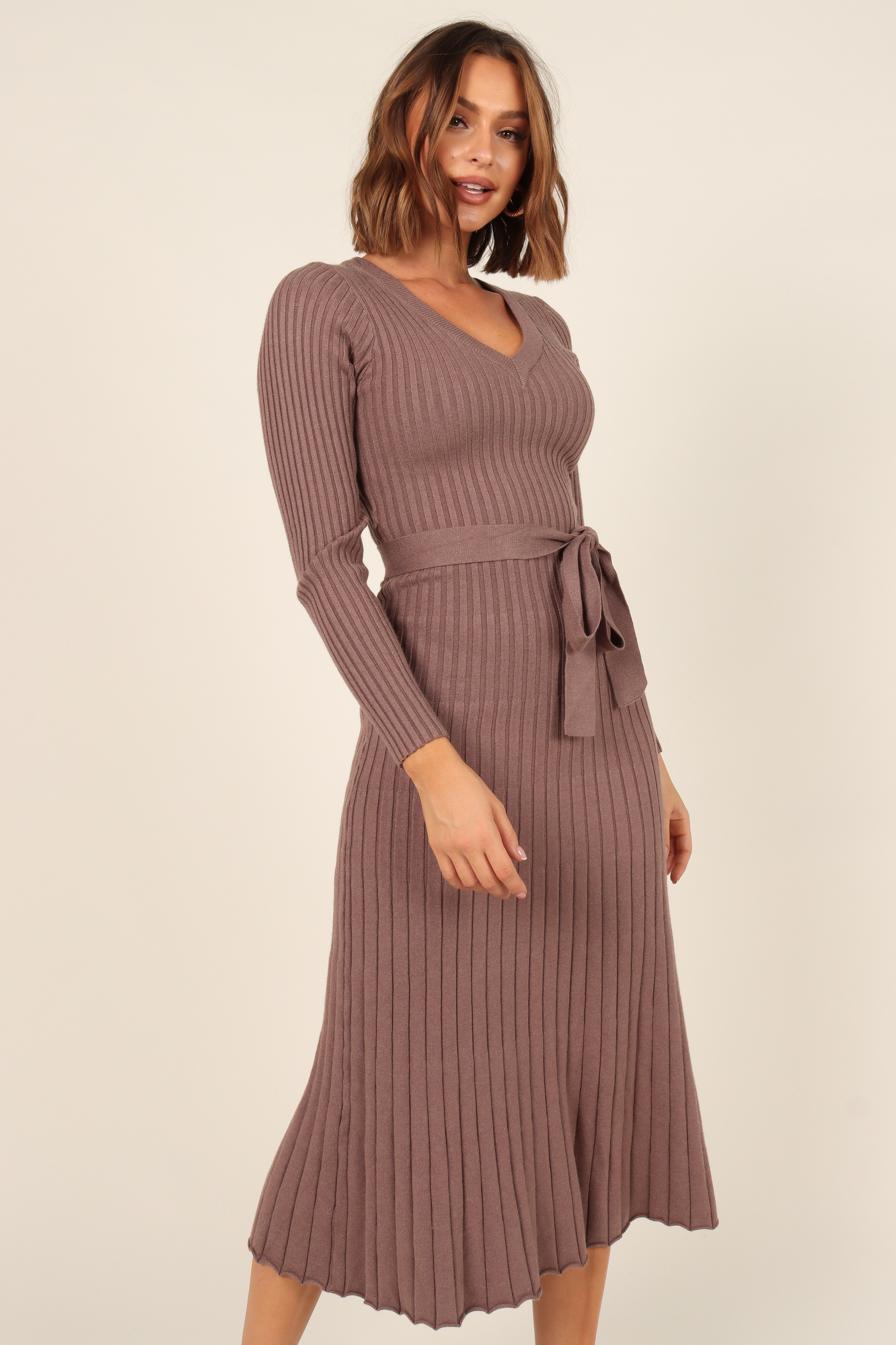 Reigan Dress - Mocha