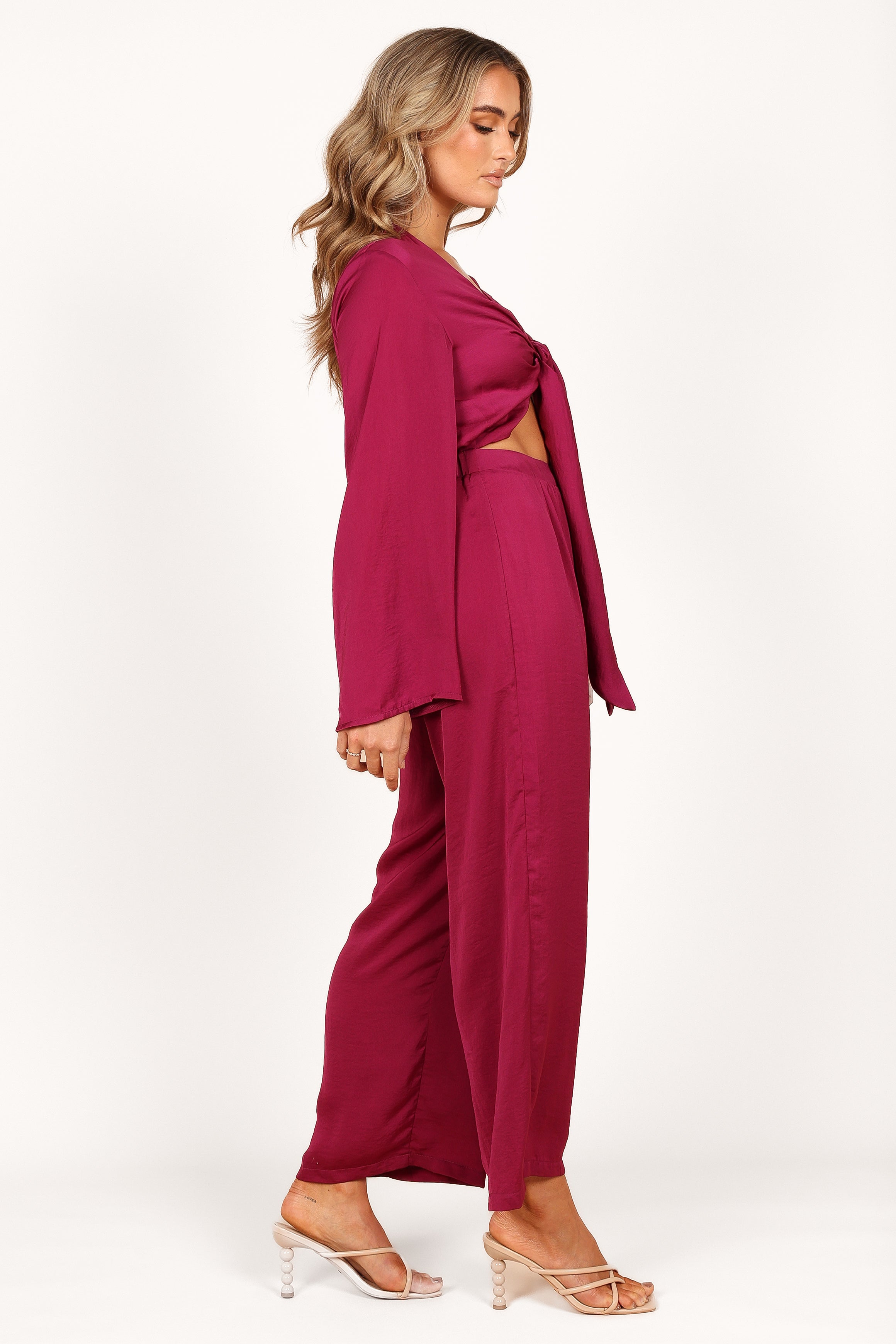 Pluto Jumpsuit - Magenta