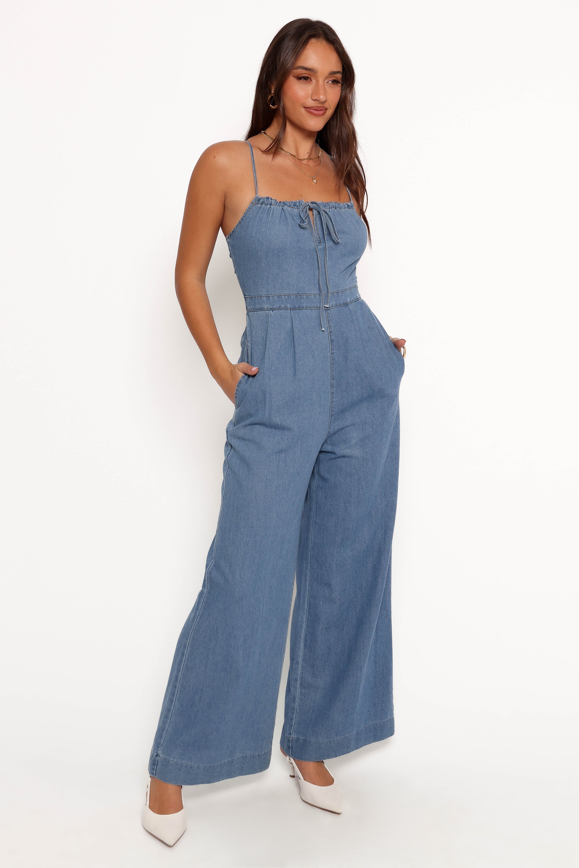 Alliah Jumpsuit - Medium Denim