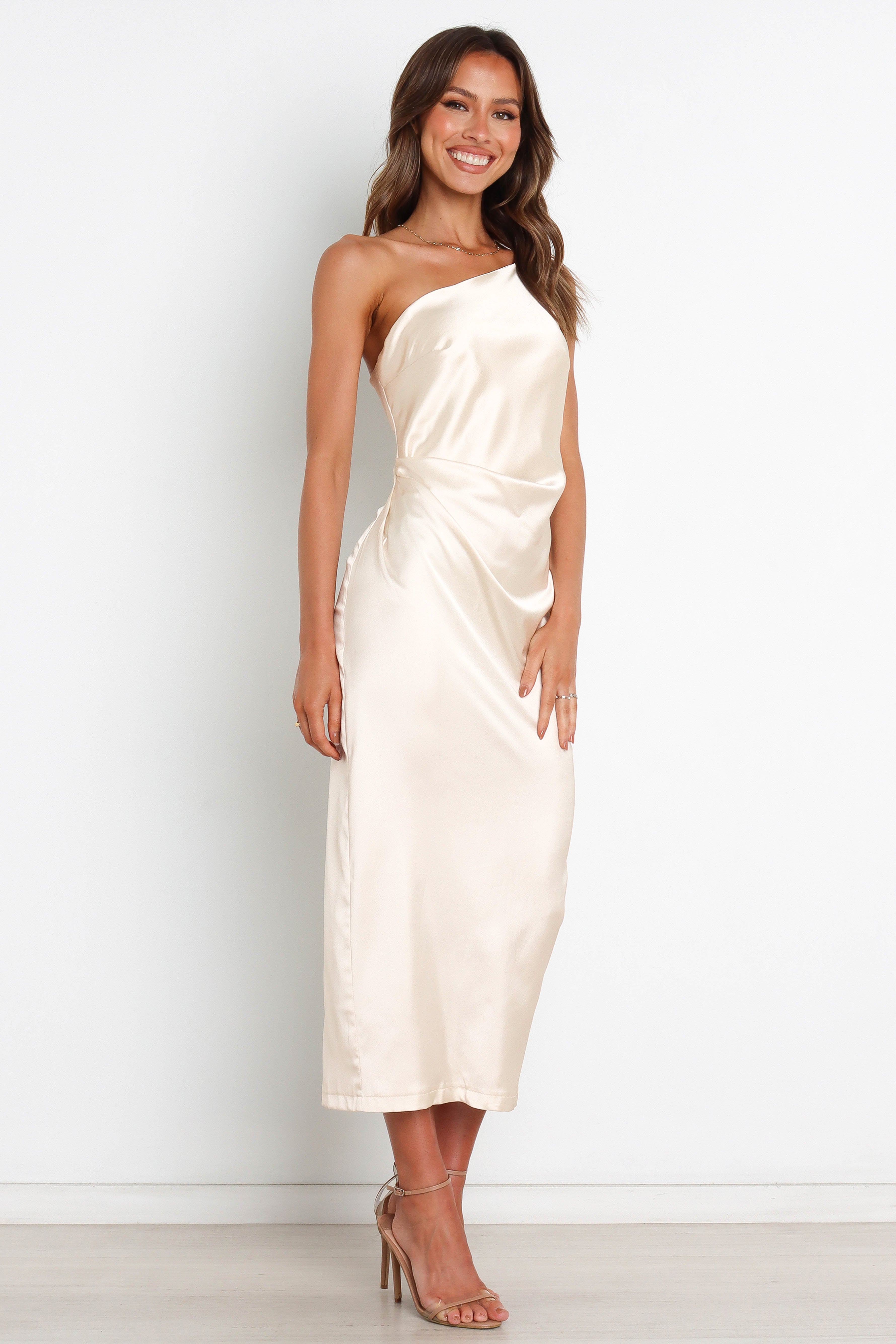 Luella Dress - Pearl White