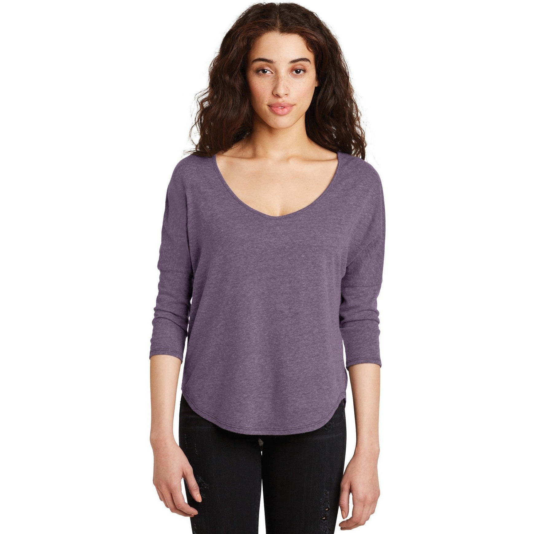 CLOSEOUT - Alternative Women's The Curveball Vintage 50/50 Tee