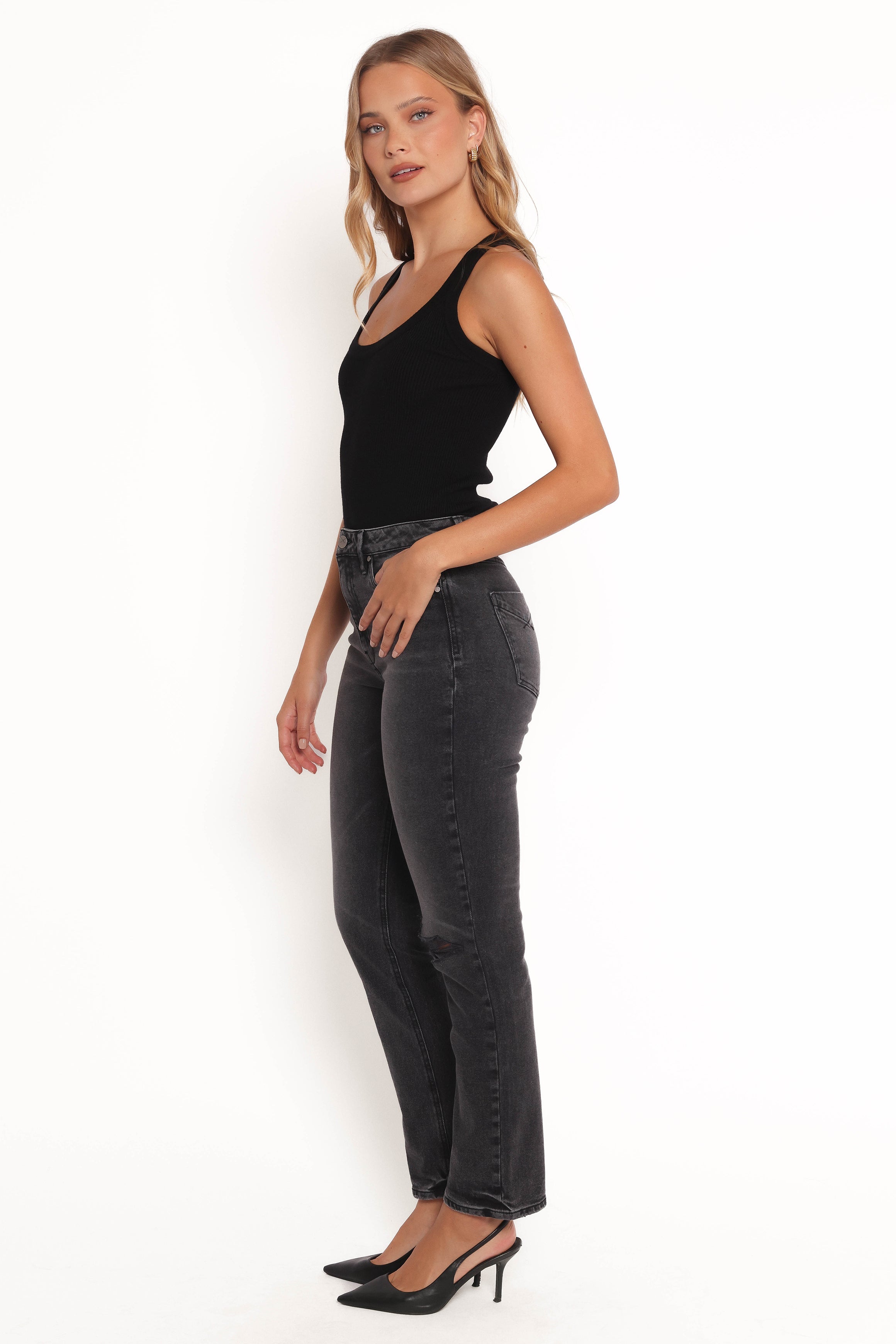 Willa High Rise Straight Leg Jeans - Riot