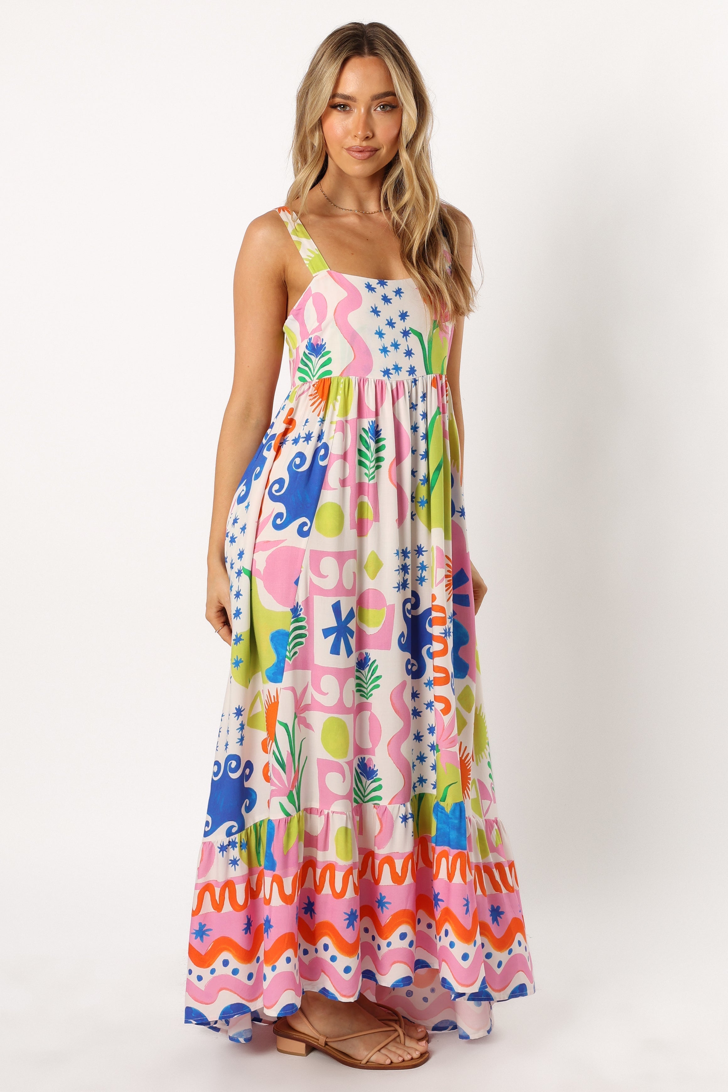 Greer Maxi Dress - Mercedes Print