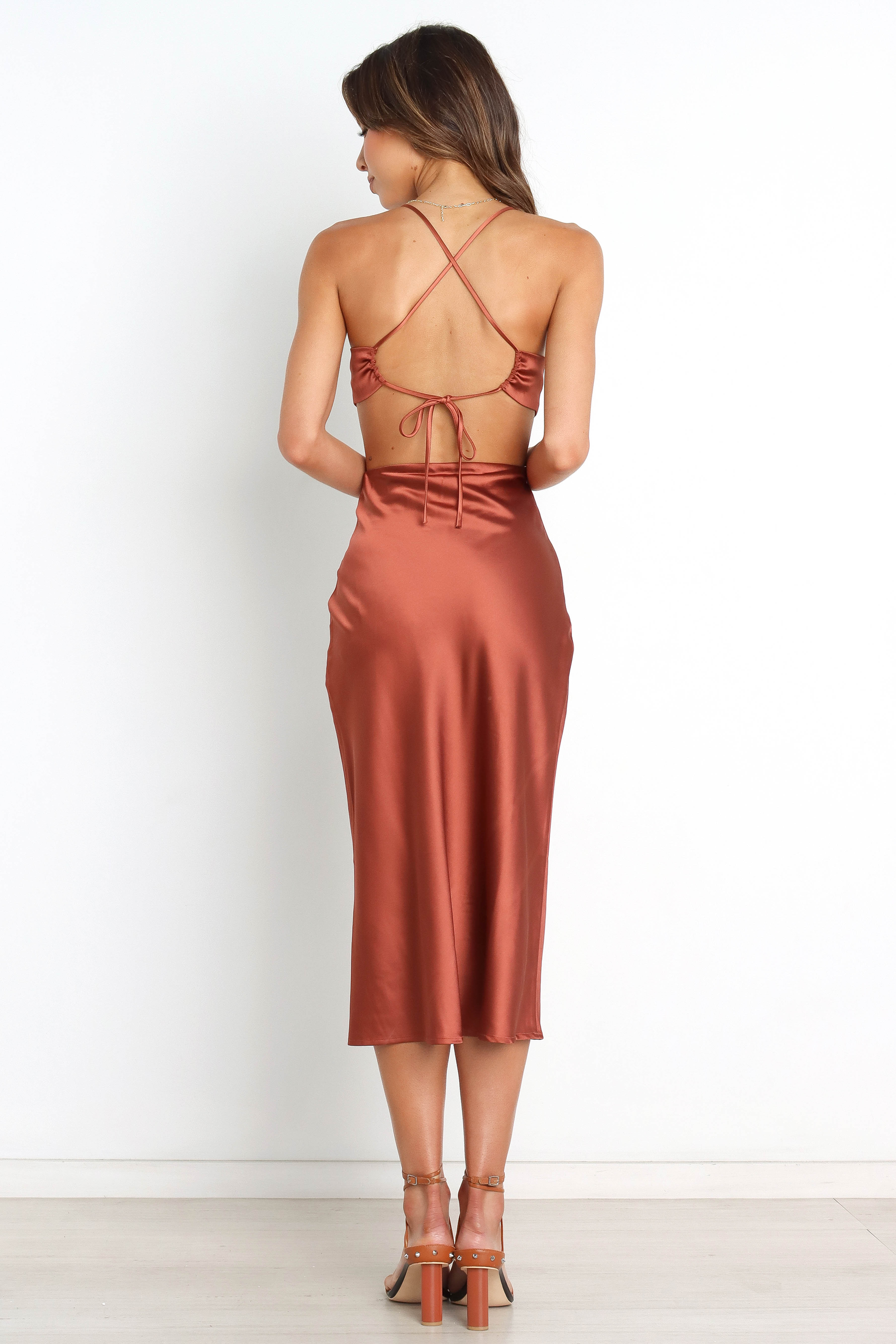 Nairo Dress - Rust