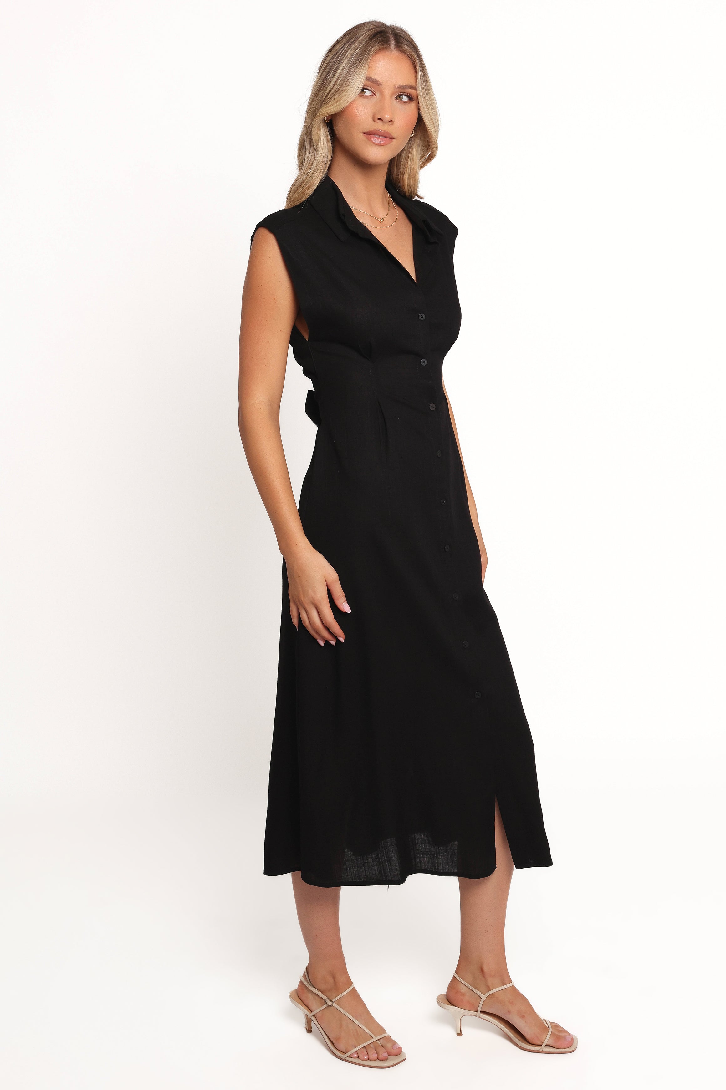 Cami Midi Dress - Black