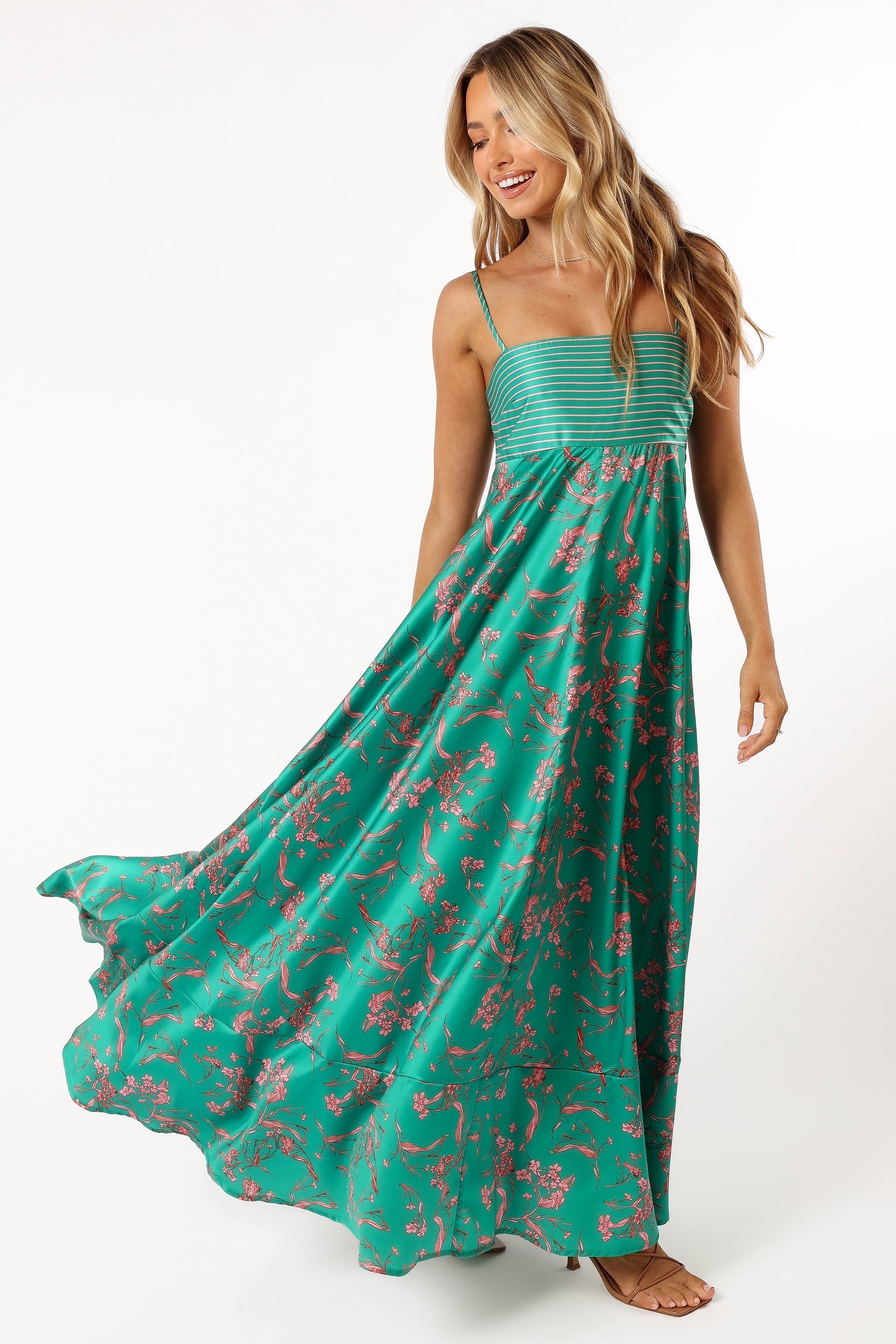 Lilie Maxi Dress - Green