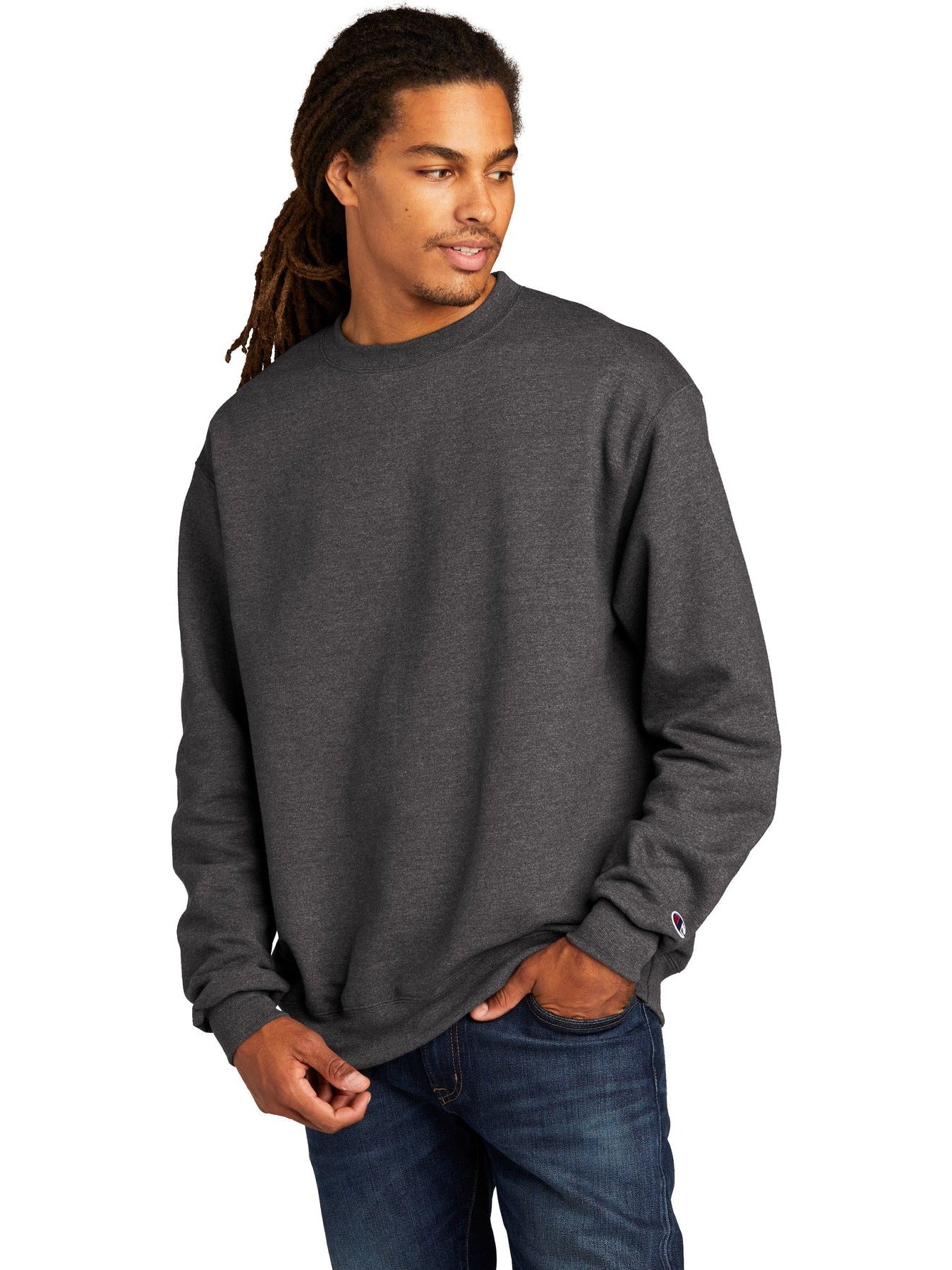 OUTLET-Champion Double Dry Eco Crew Neck Fleece