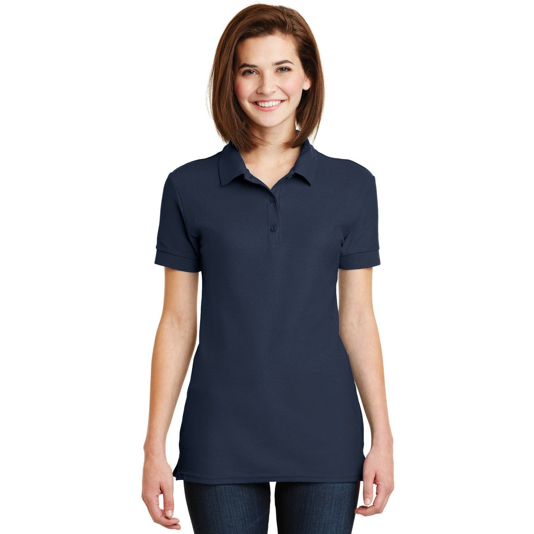 CLOSEOUT - Gildan Ladies 6.6-Ounce 100% Double Pique Cotton Sport Shirt