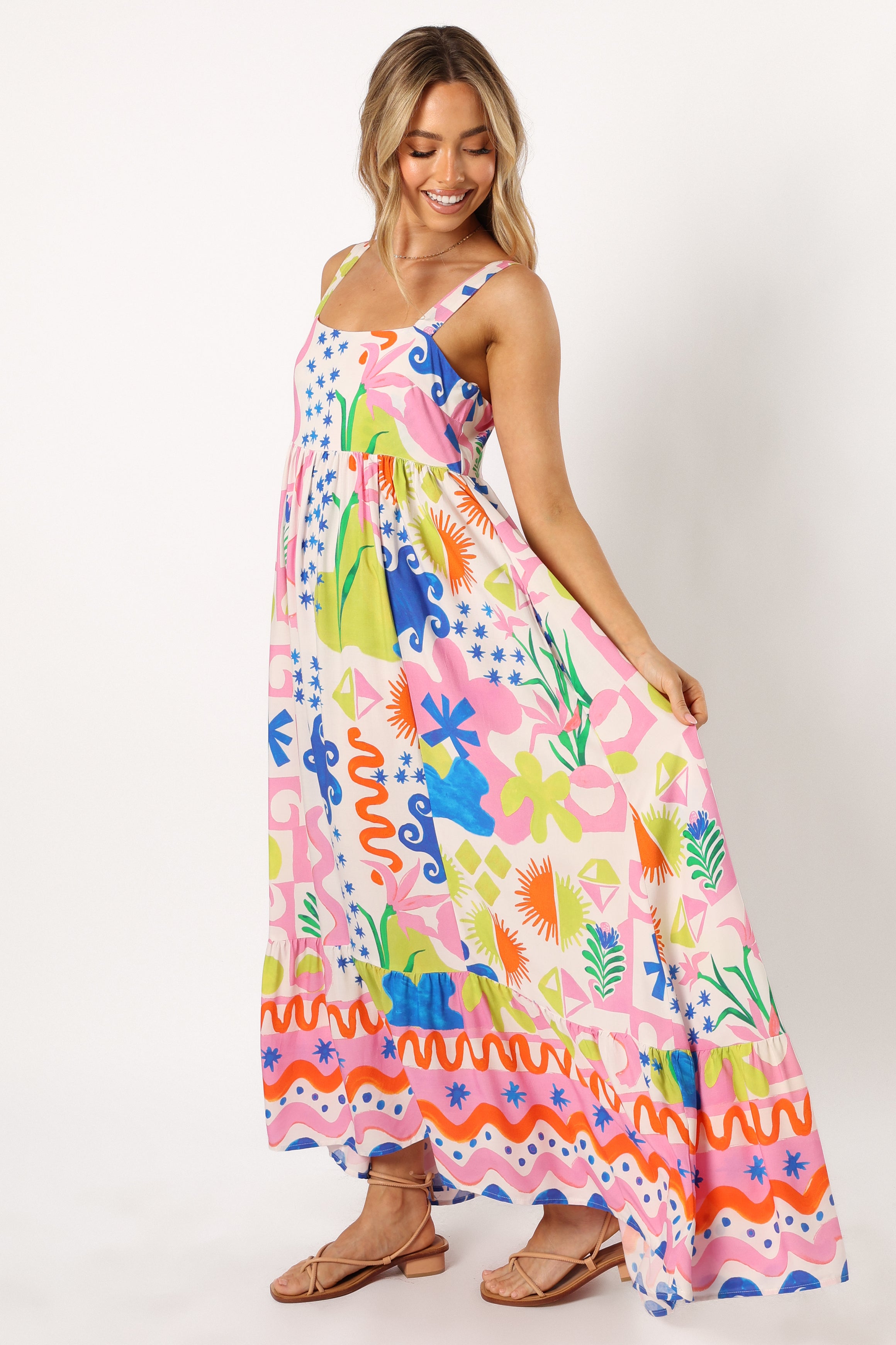 Greer Maxi Dress - Mercedes Print