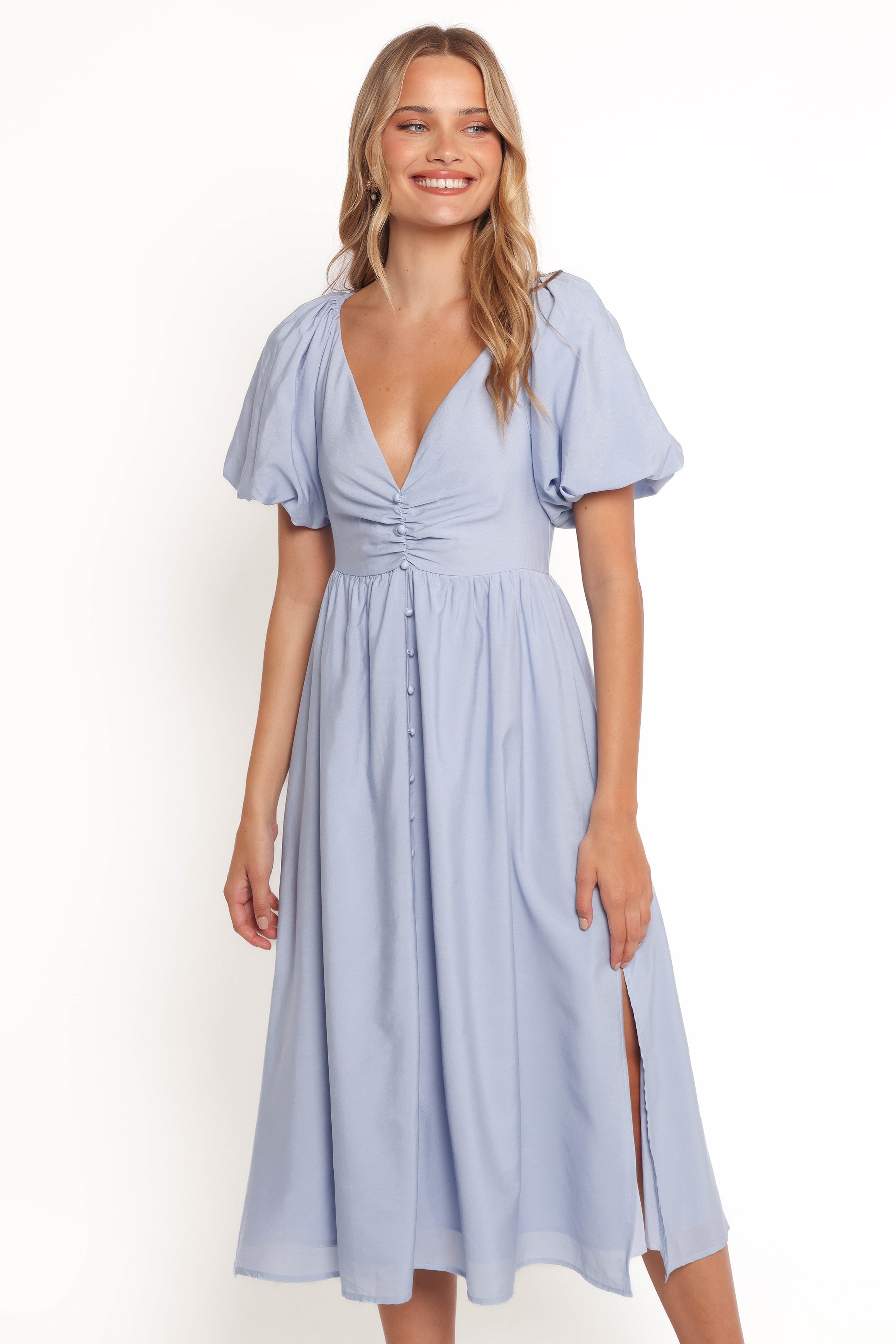 Charley Midi Dress - Blue