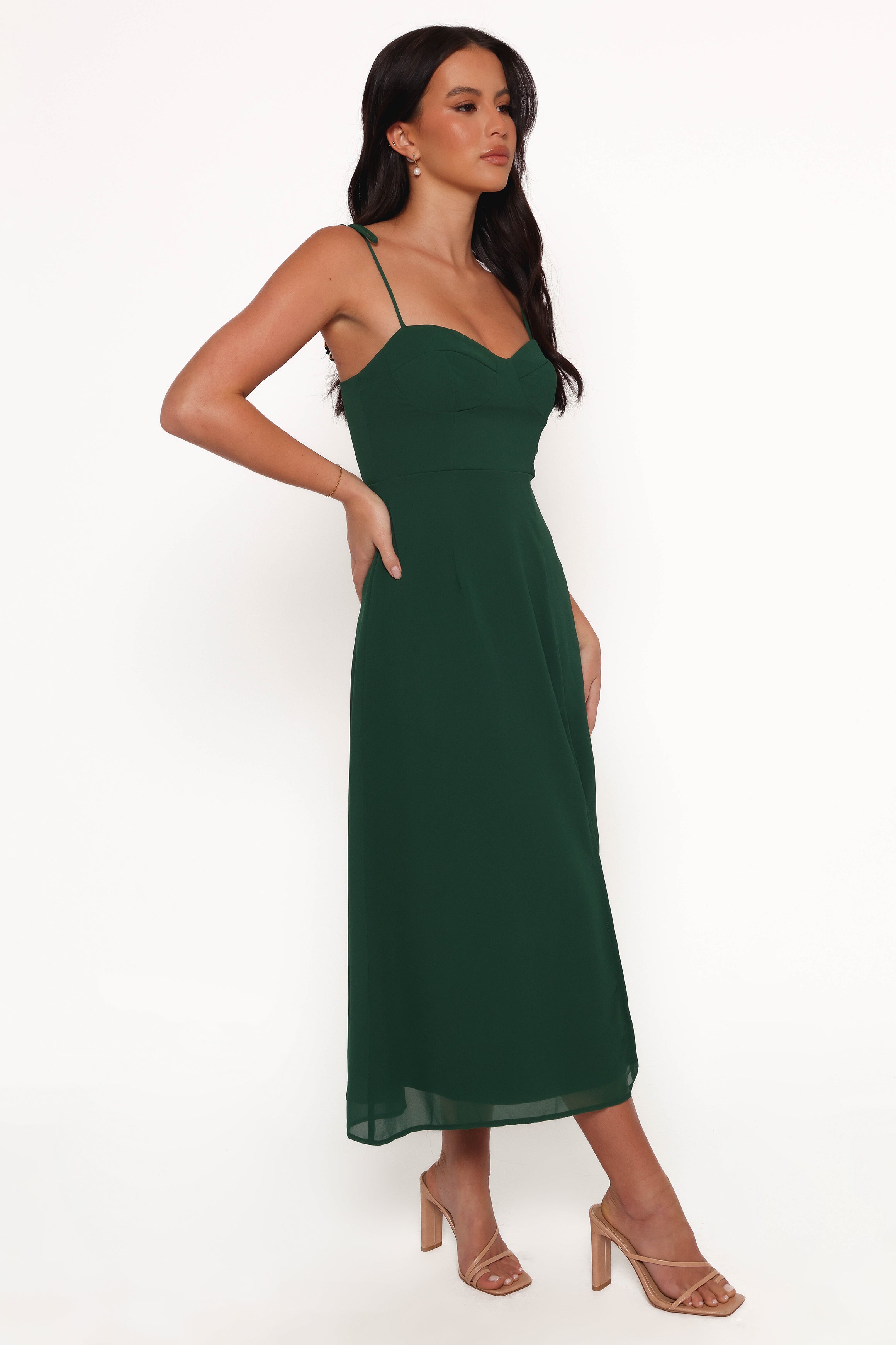 Meg Dress - Emerald