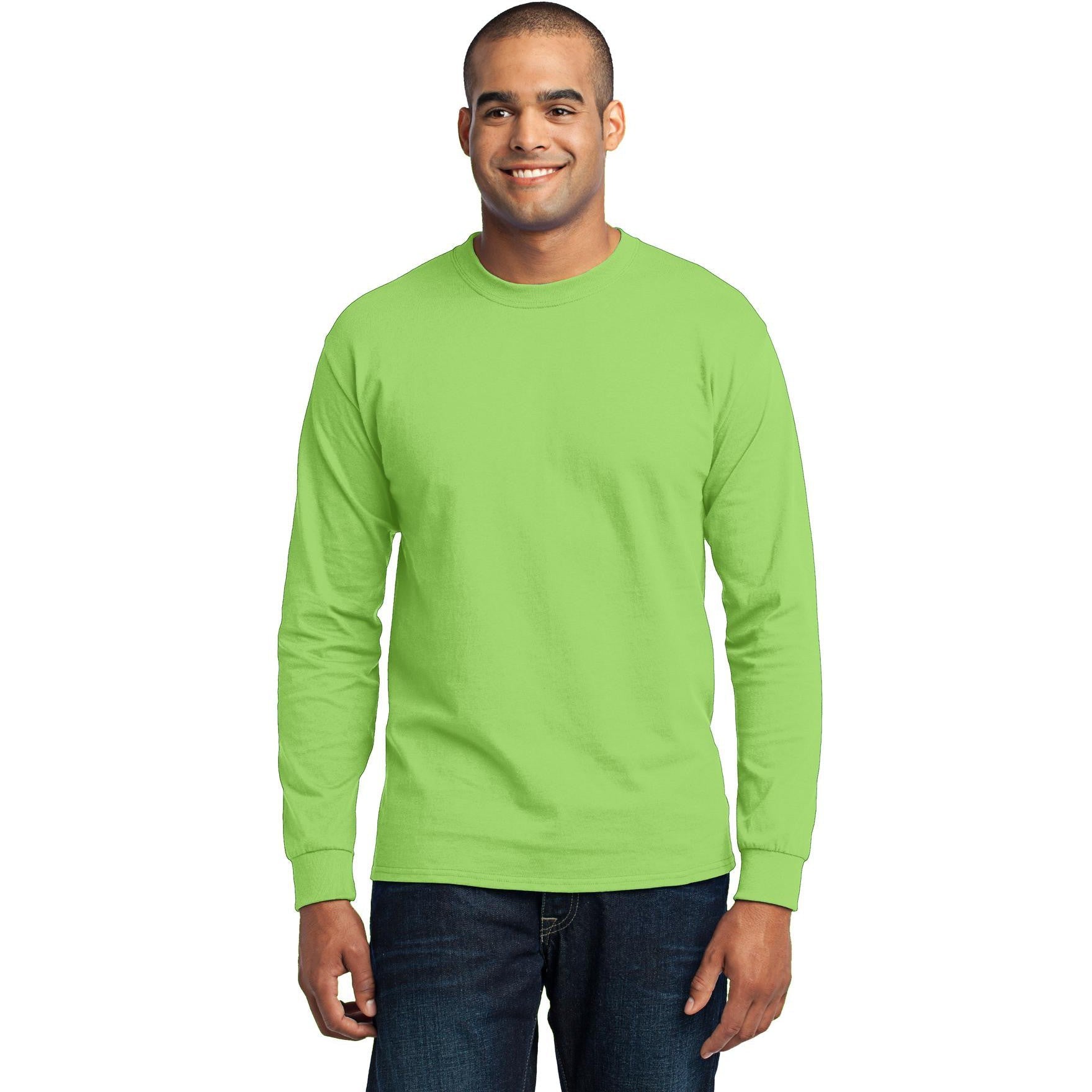 CLOSEOUT - Port & Company Tall Long Sleeve Core Blend Tee