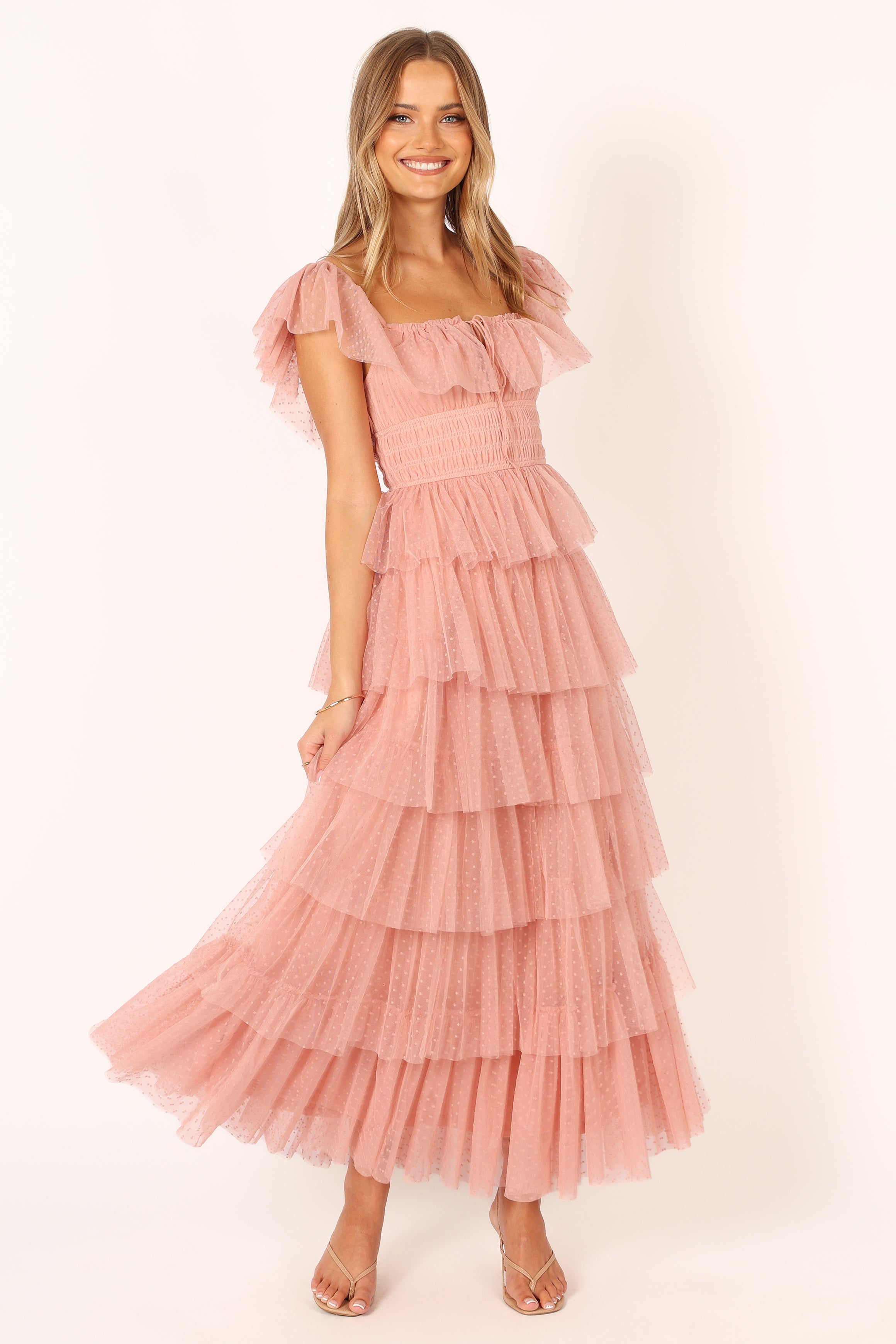 Belle Maxi Dress - Blush