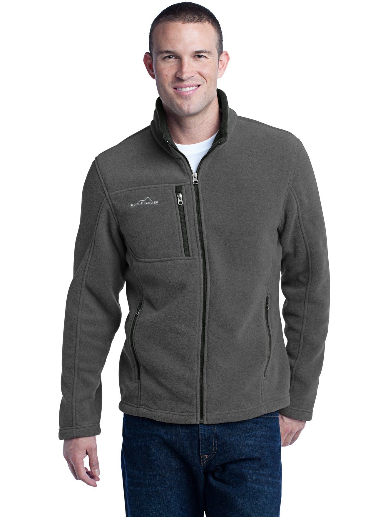 OUTLET-Eddie Bauer Full-Zip Fleece Jacket