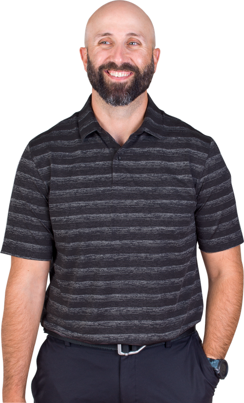 OUTLET-Greg Norman LAB Stripe Polo