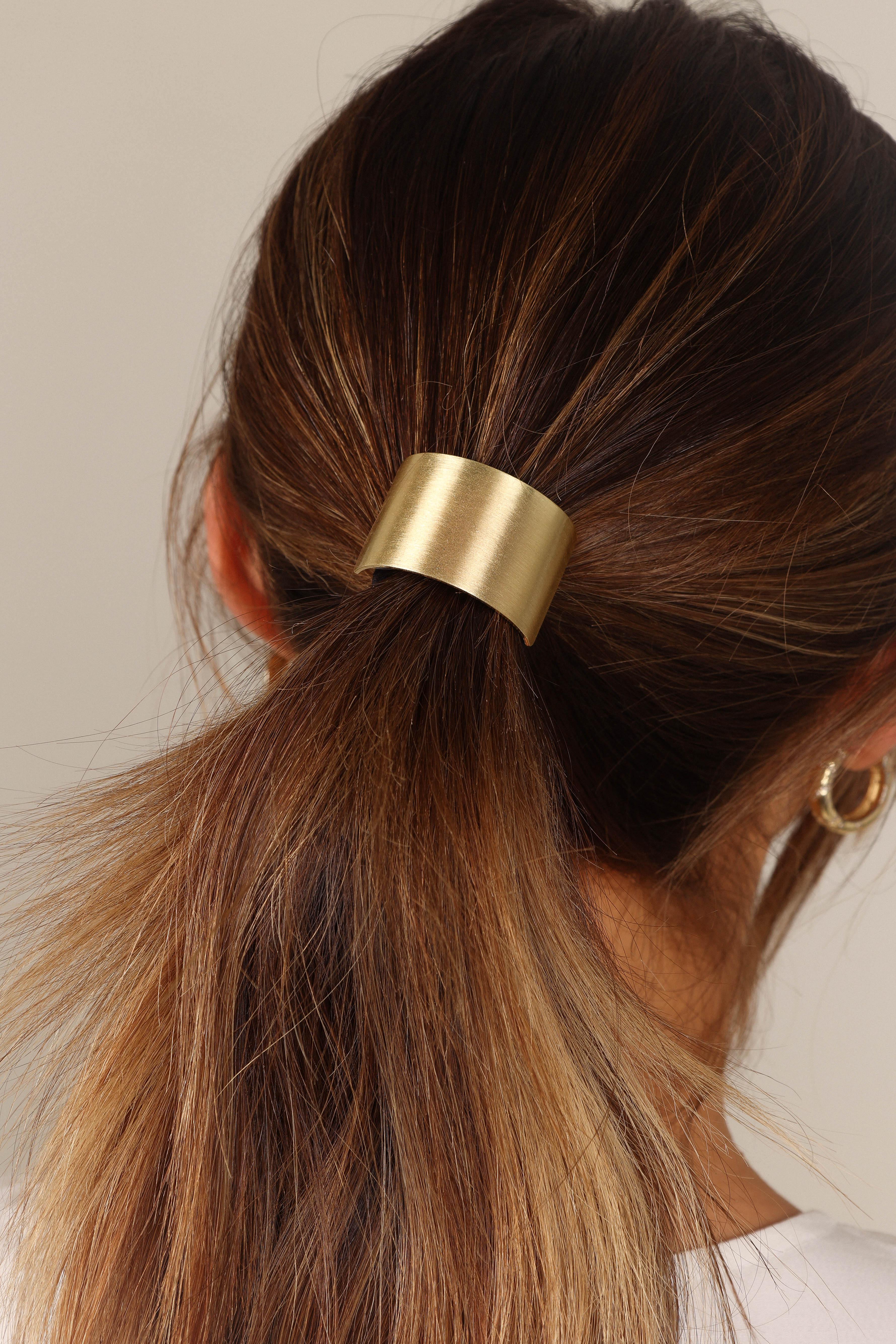 Aria Hair Cuff - Gold