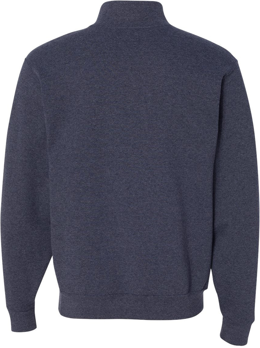 OUTLET-Jerzees Nublend Cadet Collar Quarter-Zip Sweatshirt