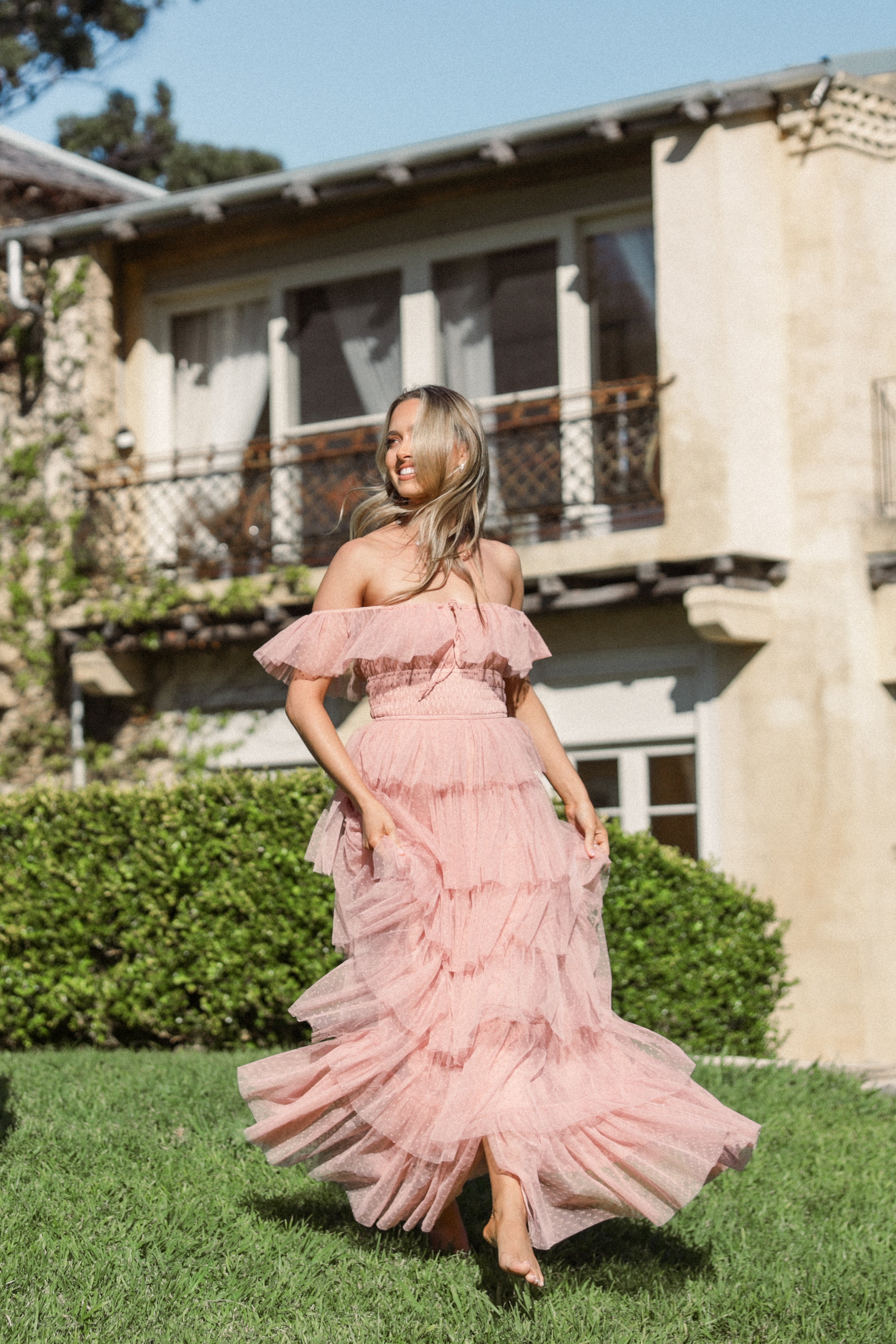 Belle Maxi Dress - Blush