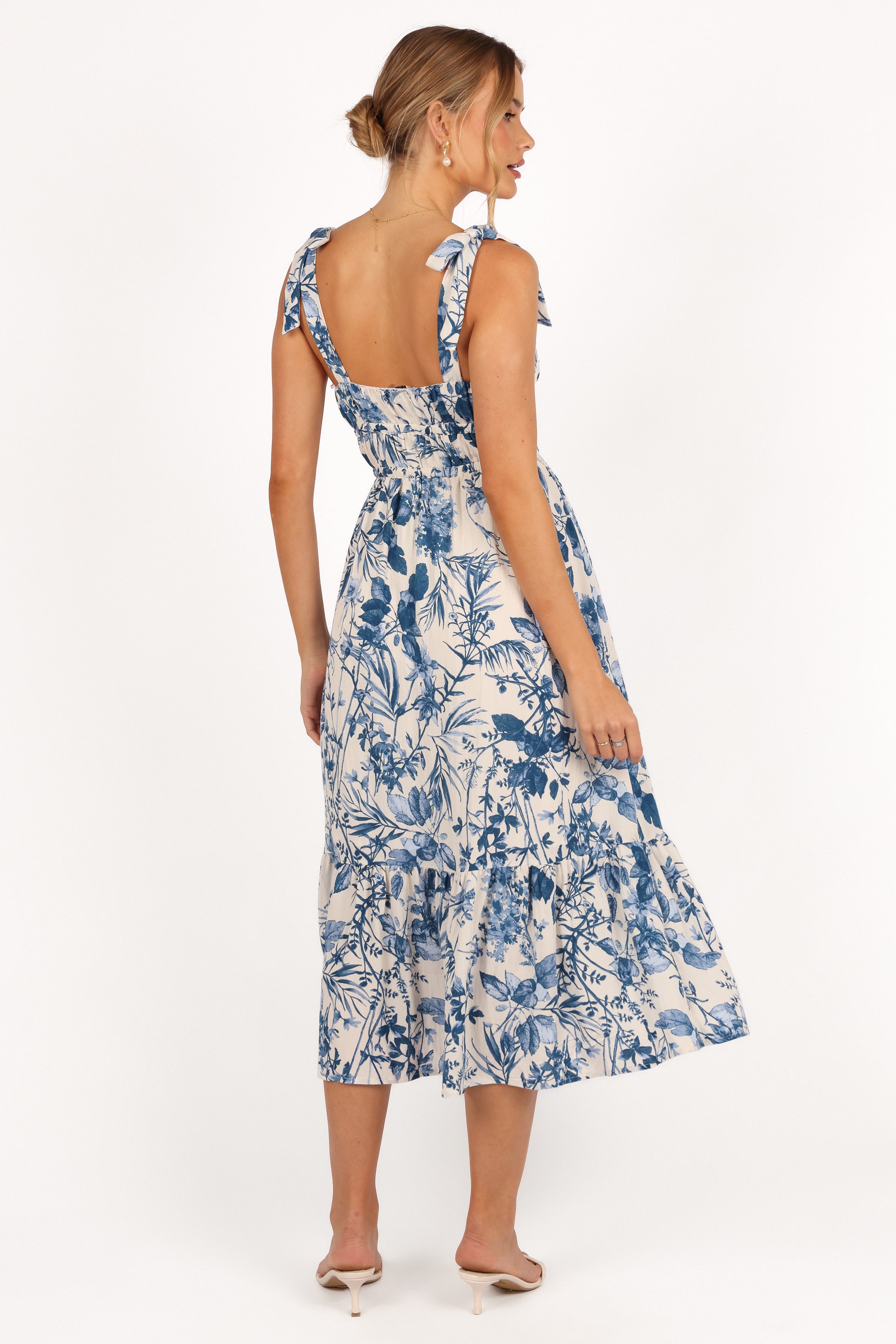 Harlowe Midi Dress - Porcelain Blue