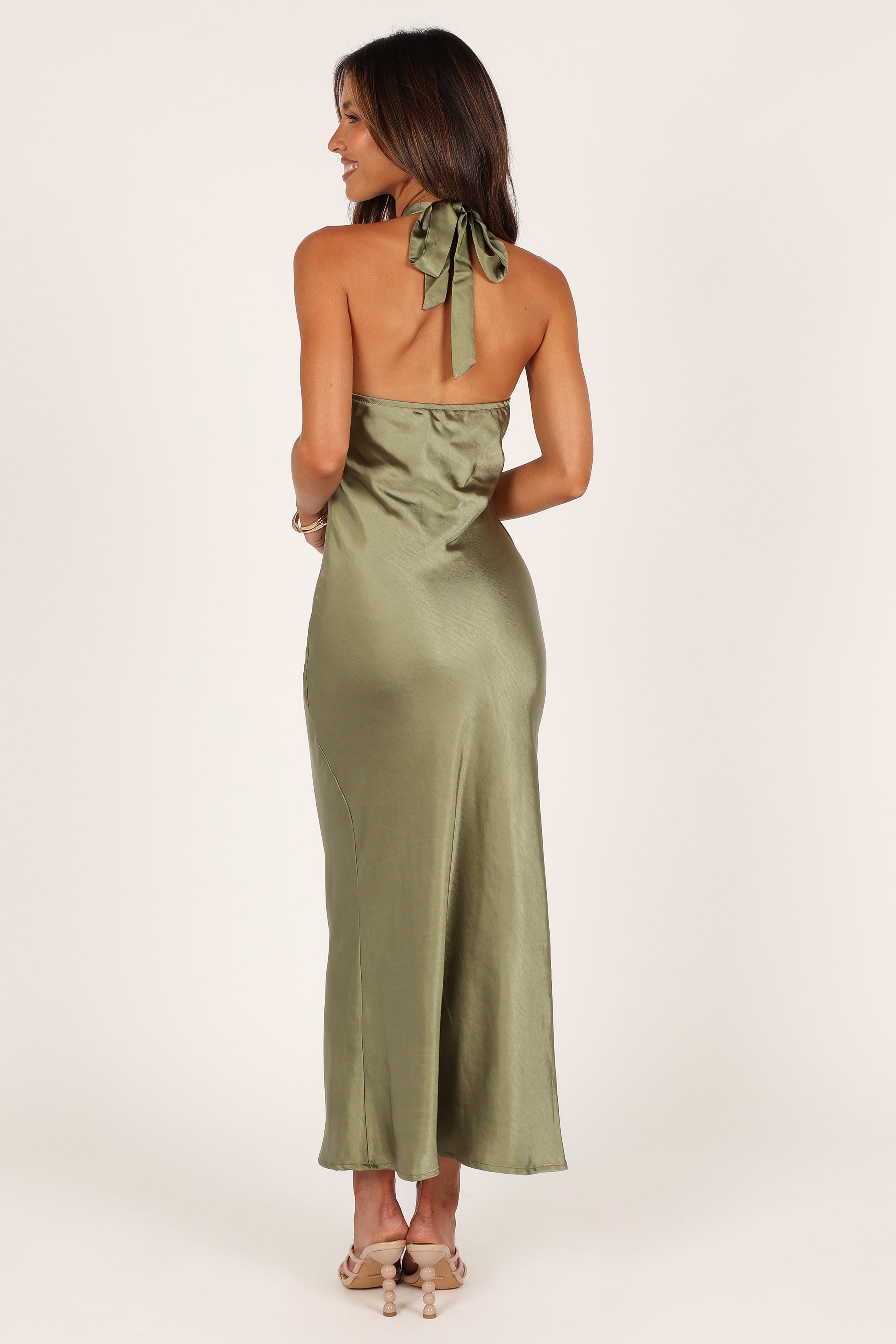 Grasie Midi Dress - Olive