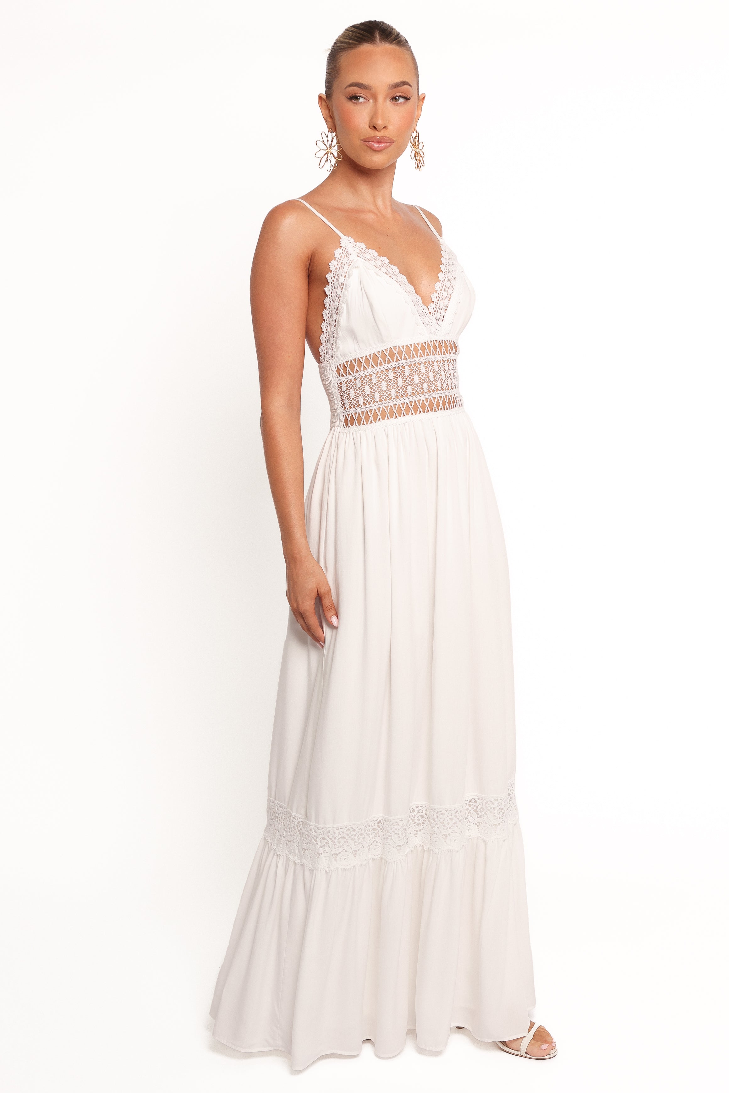 Kiran Maxi Dress - White