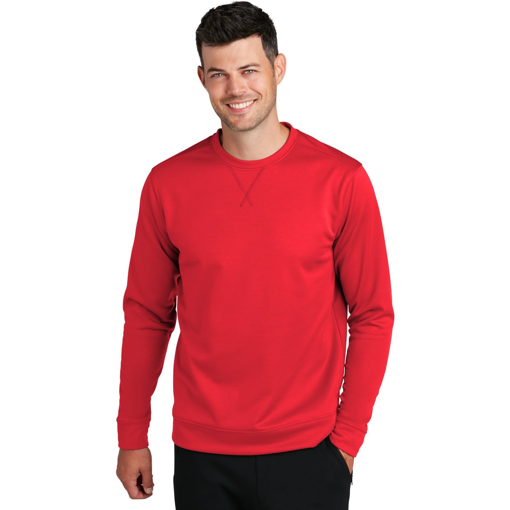 CLOSEOUT - Port & Company Performance Fleece Crewneck Sweatshirt