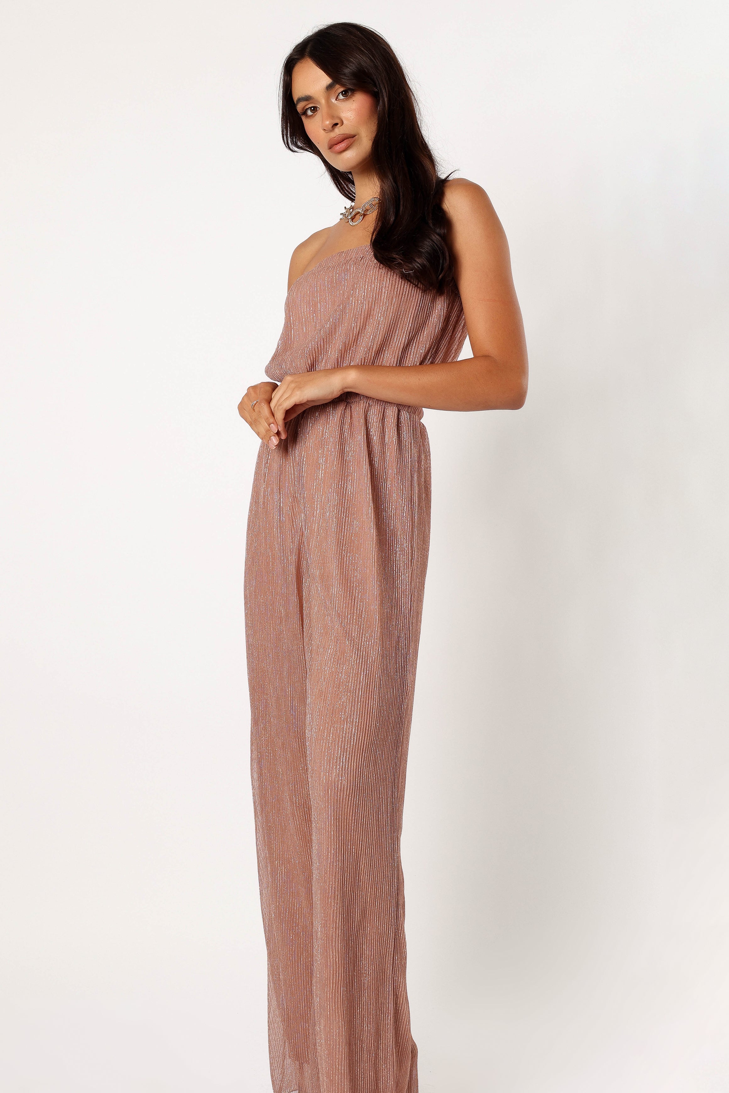 Callie Jumpsuit - Rose Gold