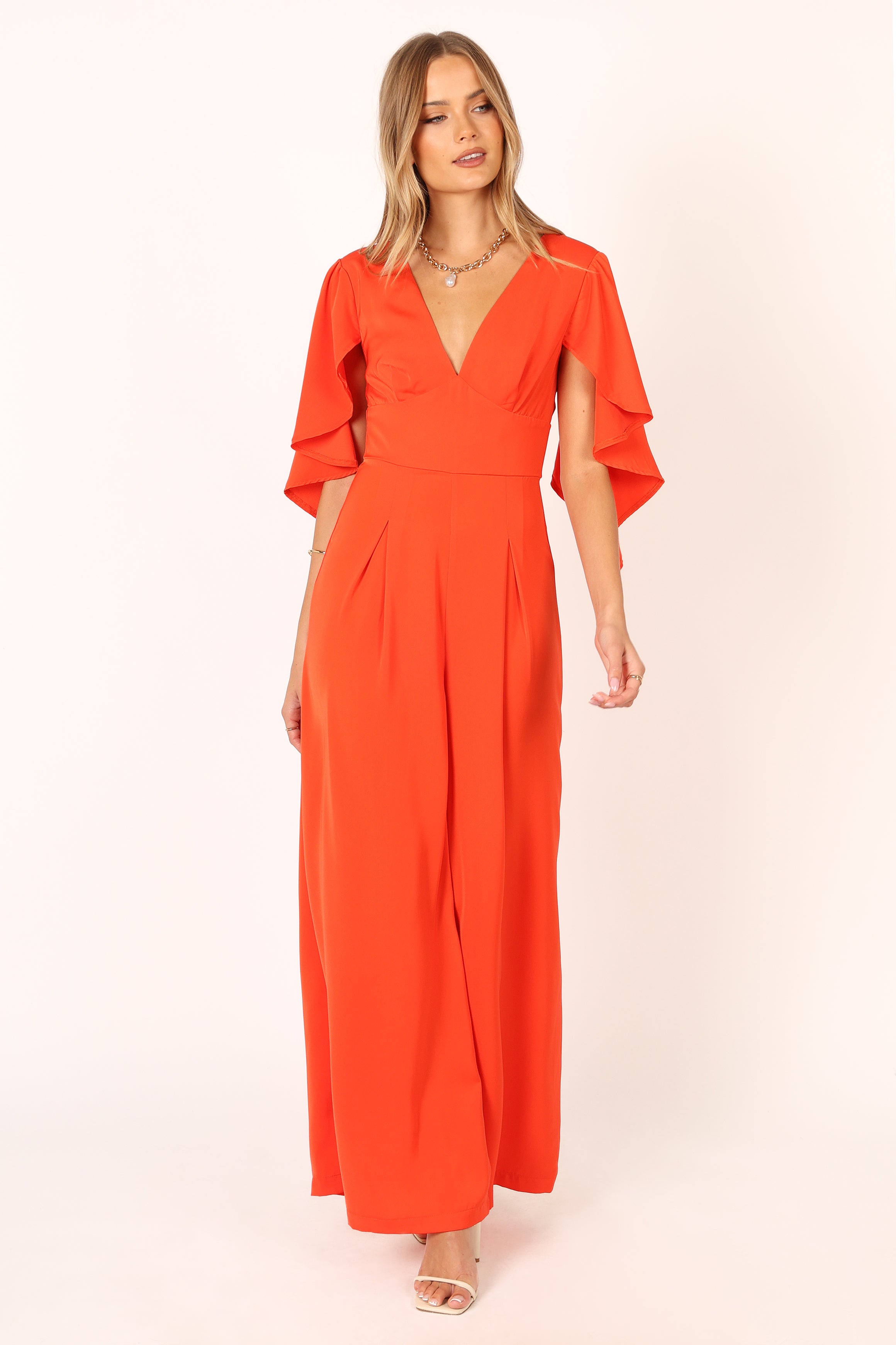 Carla Jumpsuit - Red