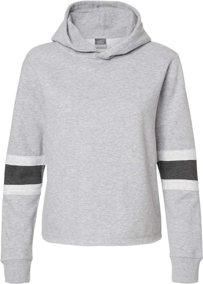 OUTLET-MV Sport Ladies Sueded Fleece Thermal Lined Hooded Sweatshirt