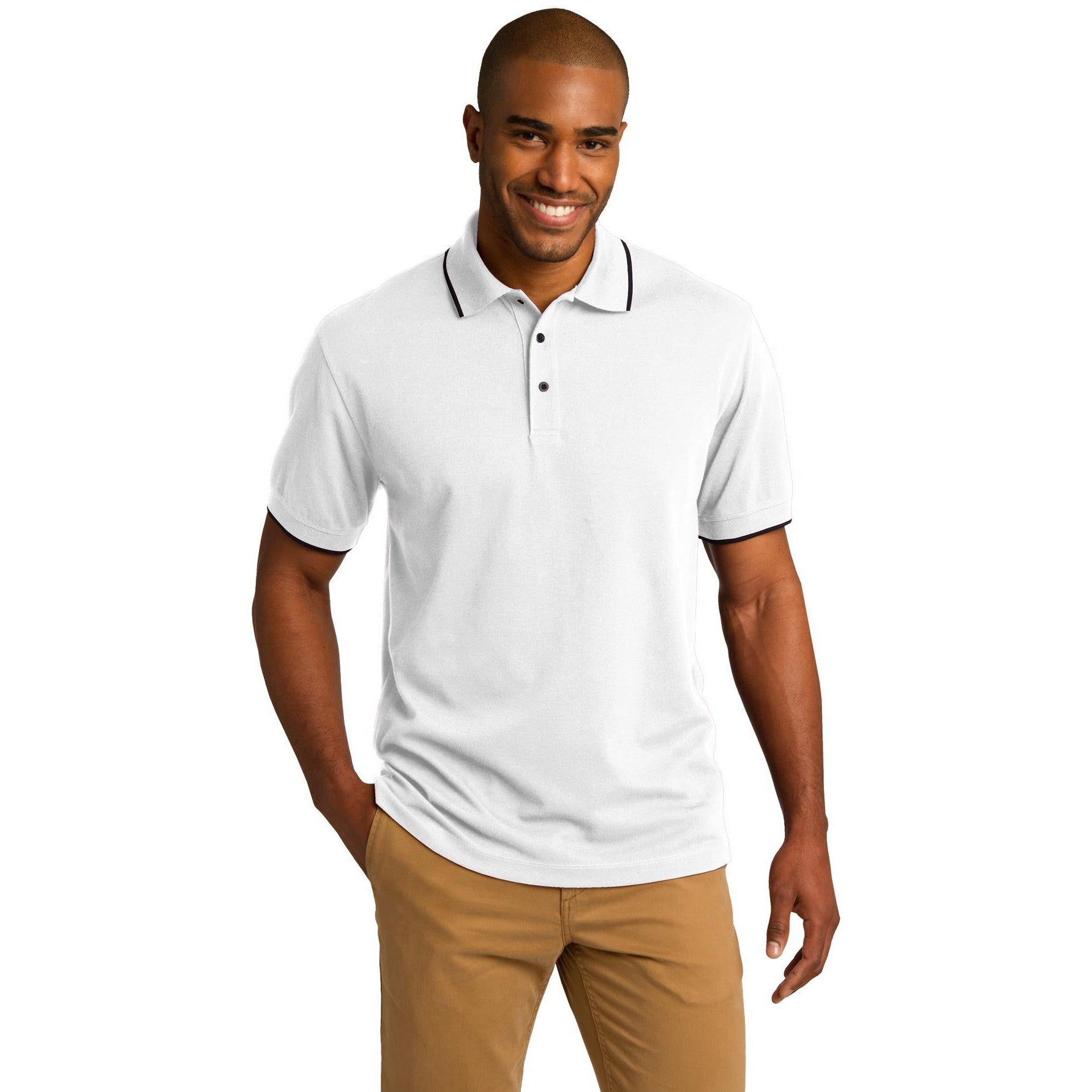 CLOSEOUT - Port Authority Rapid Dry Tipped Polo