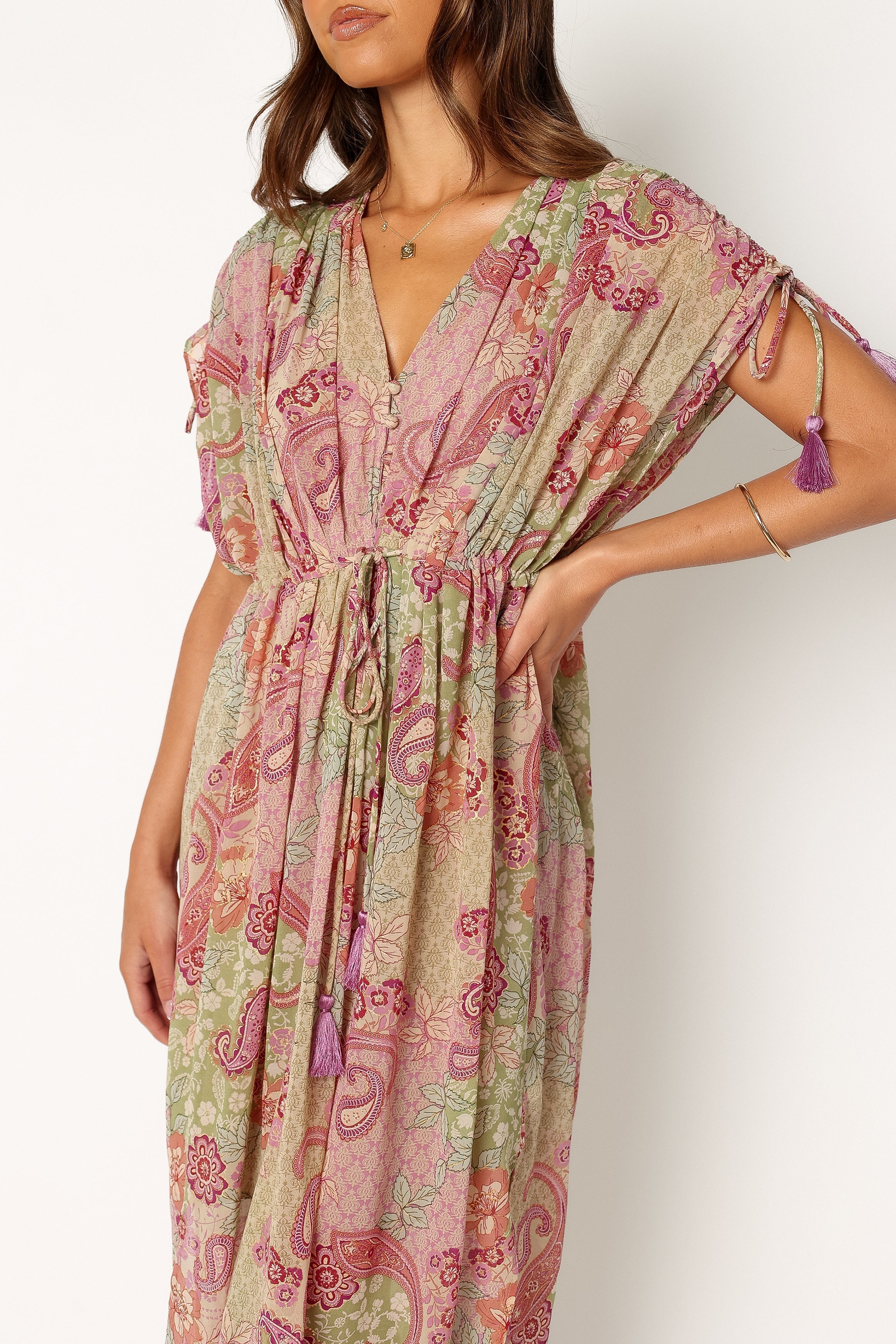 Cyril Maxi Dress - Iris Oasis