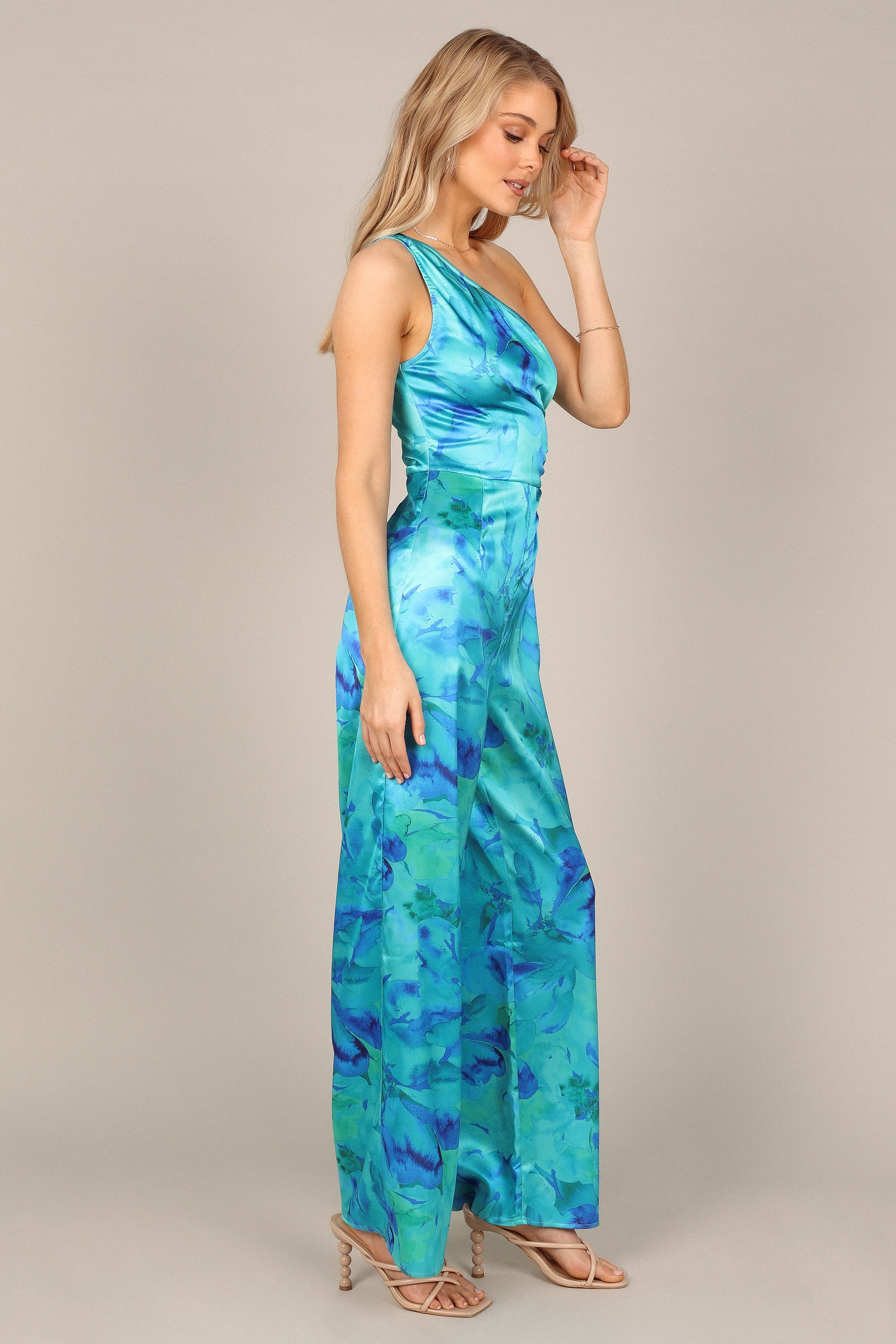 Florina Jumpsuit - Blue/Green