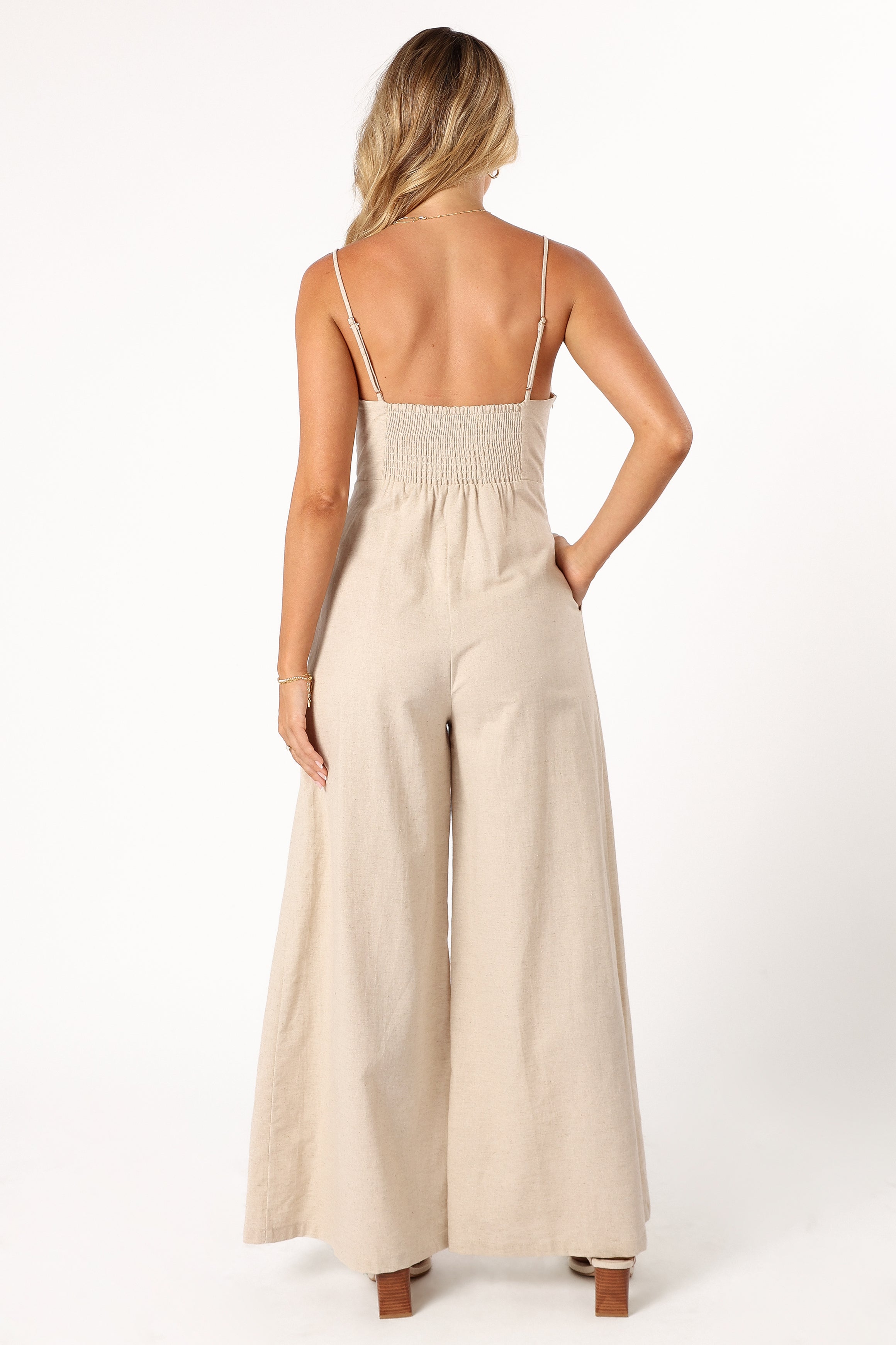 Lila Jumpsuit - Oatmeal