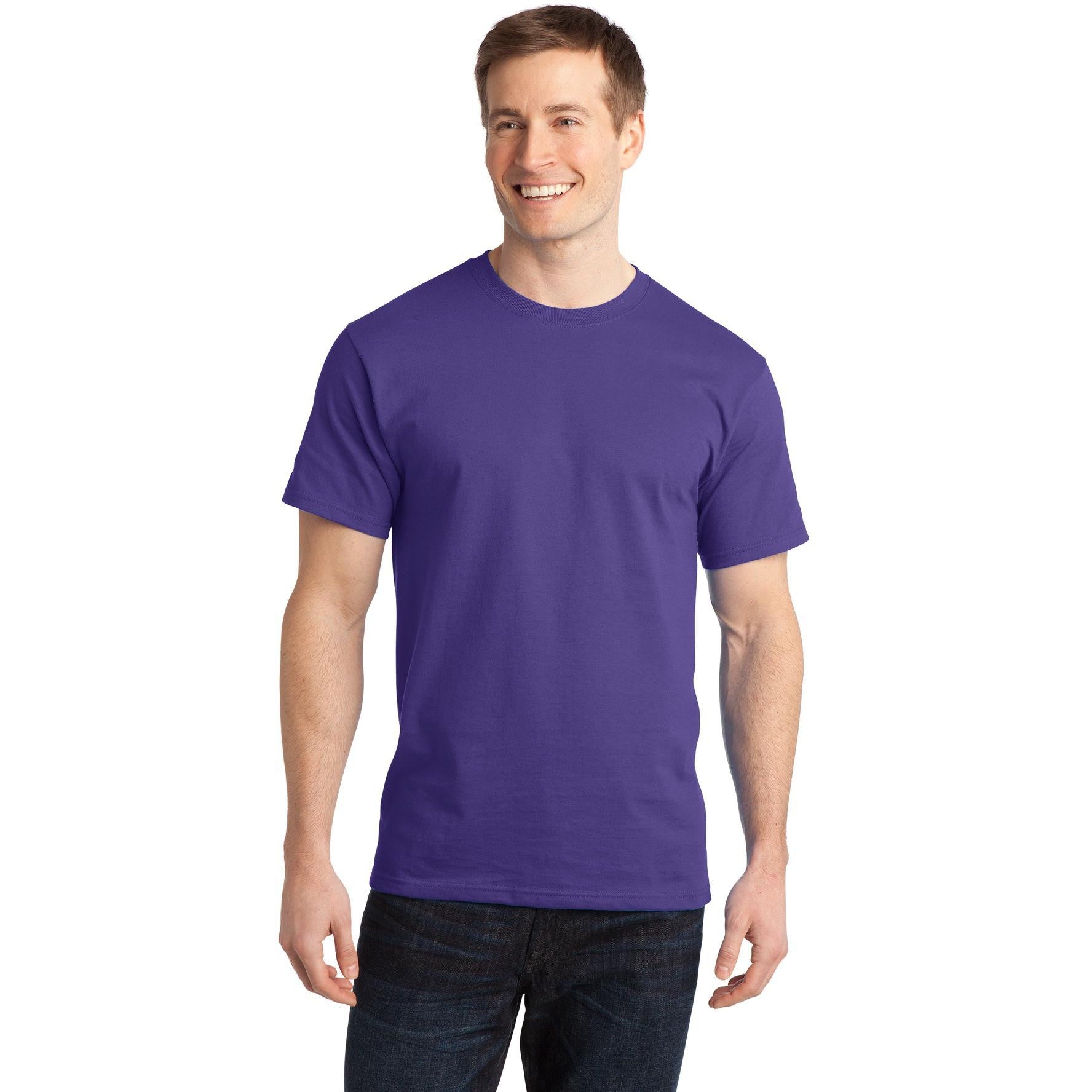 CLOSEOUT - Port & Company Ring Spun Cotton Tee