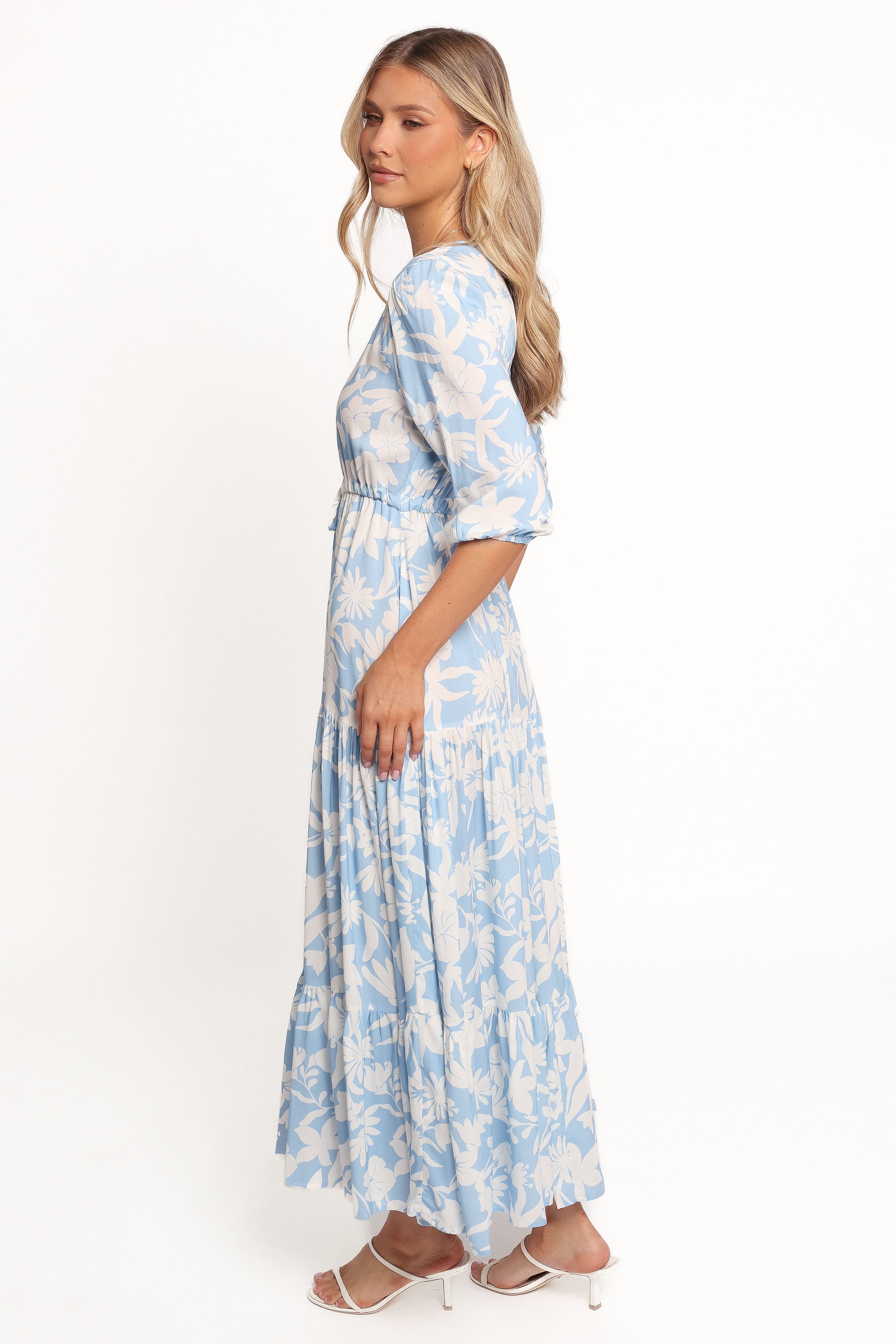 Kelda Dress - Blue Floral