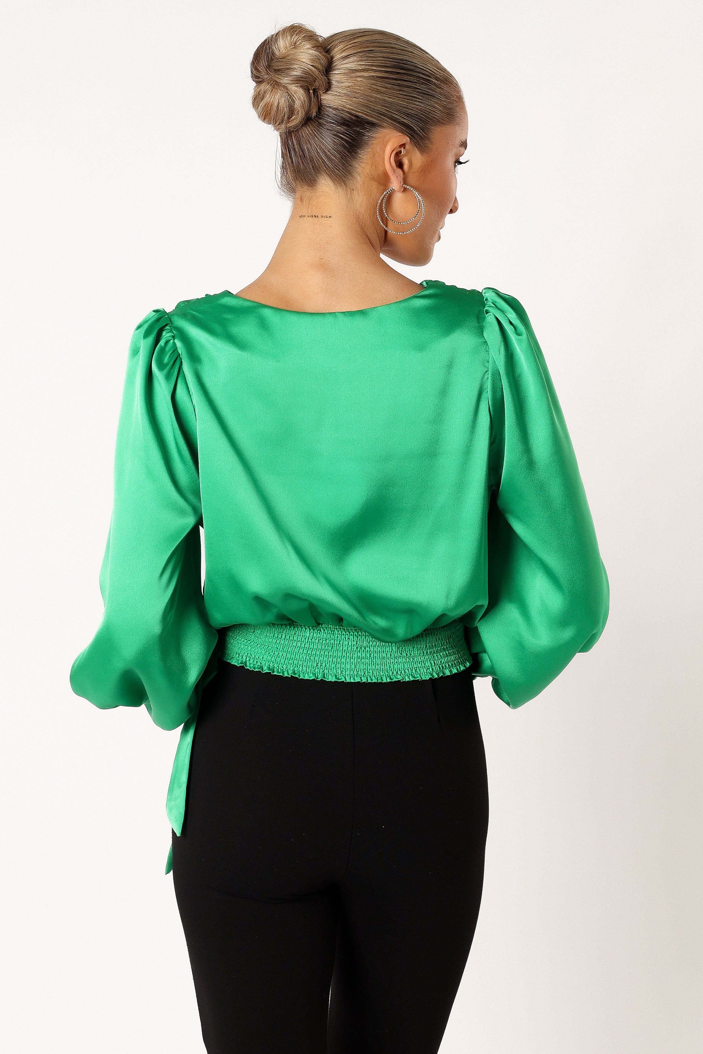 Tiarne Long Sleeve Top - Green